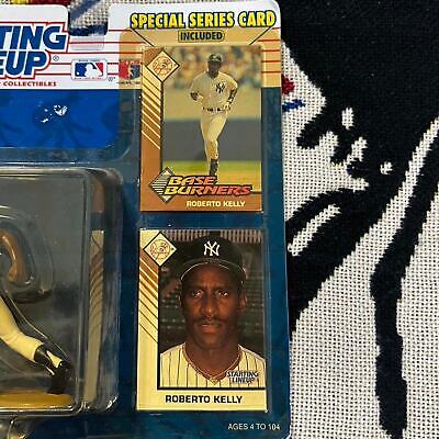 VINTAGE 1993 ROBERTO KELLY BASEBALL STARTING LINEUP COLLECTIBLE FIGURE