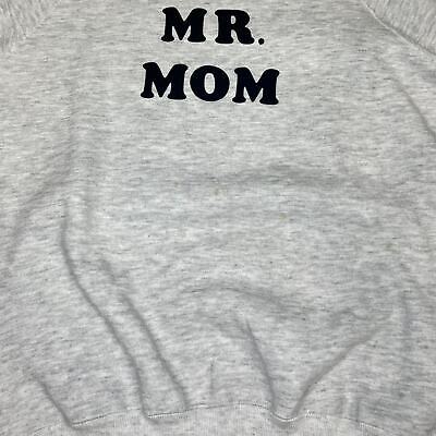 VINTAGE 70S 80S RAGLAN MR. MOM CREWNECK SWEATSHIRT