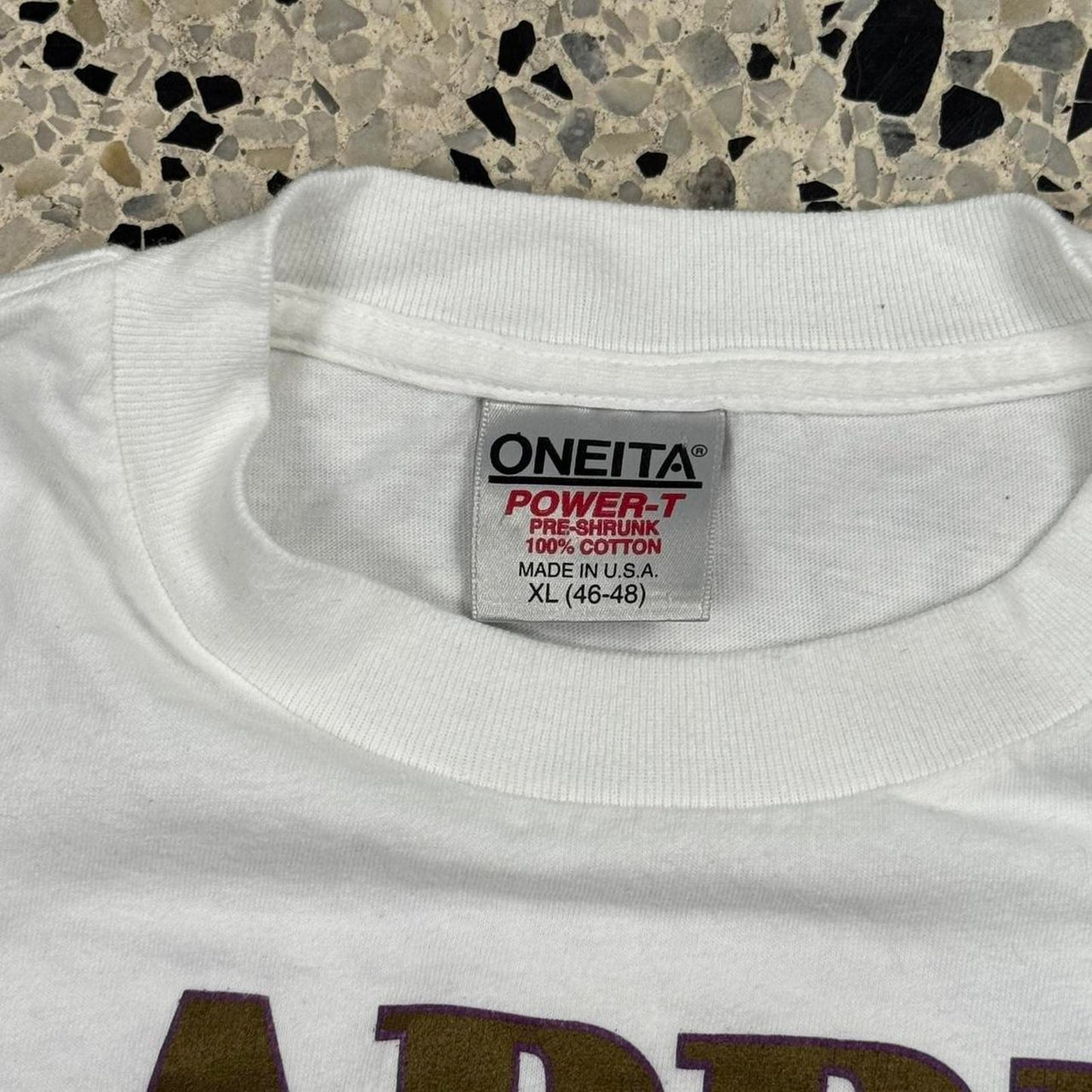 VINTAGE 90S SINGLE STITCH APRI SALUTES NORMAN HILL ON HIS 60TH BIRTHDAY TEE: