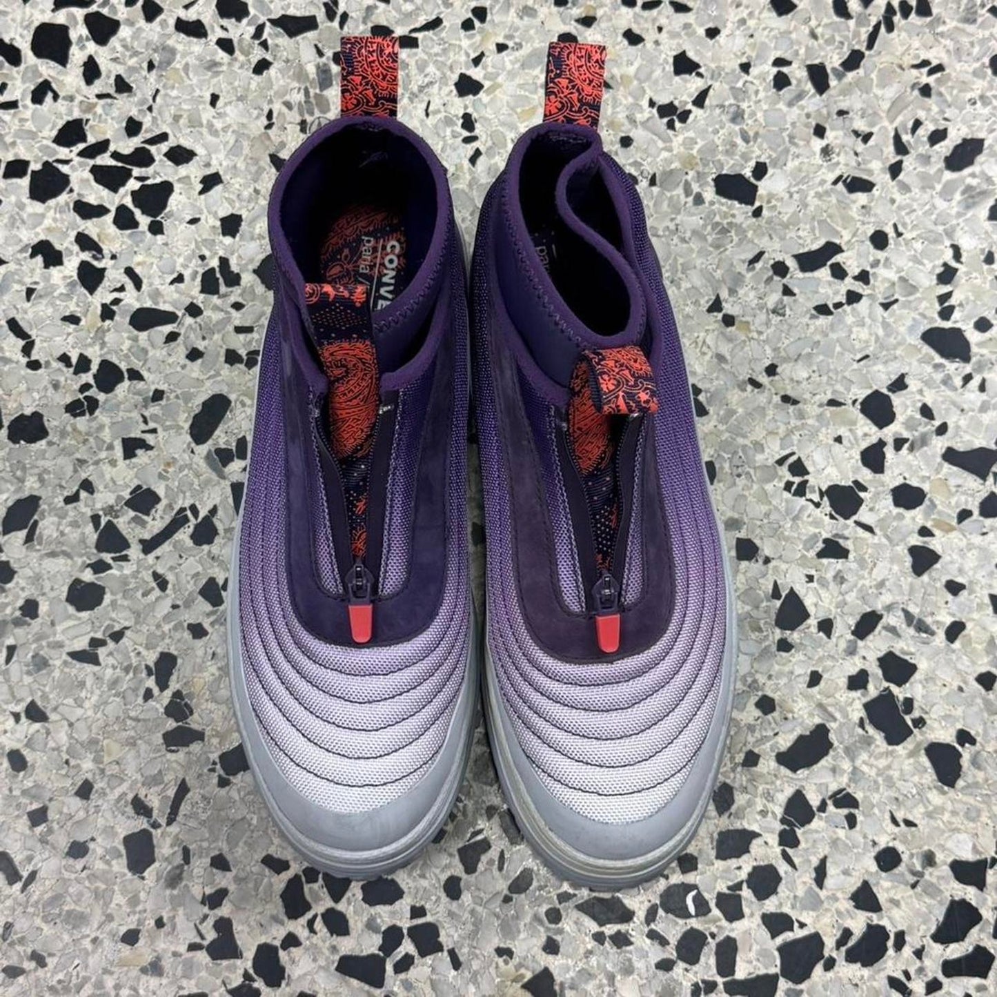 PARIA FARZANEH X CONVERSE PRO LEATHER X2 TECH HIGH SNEAKERS: