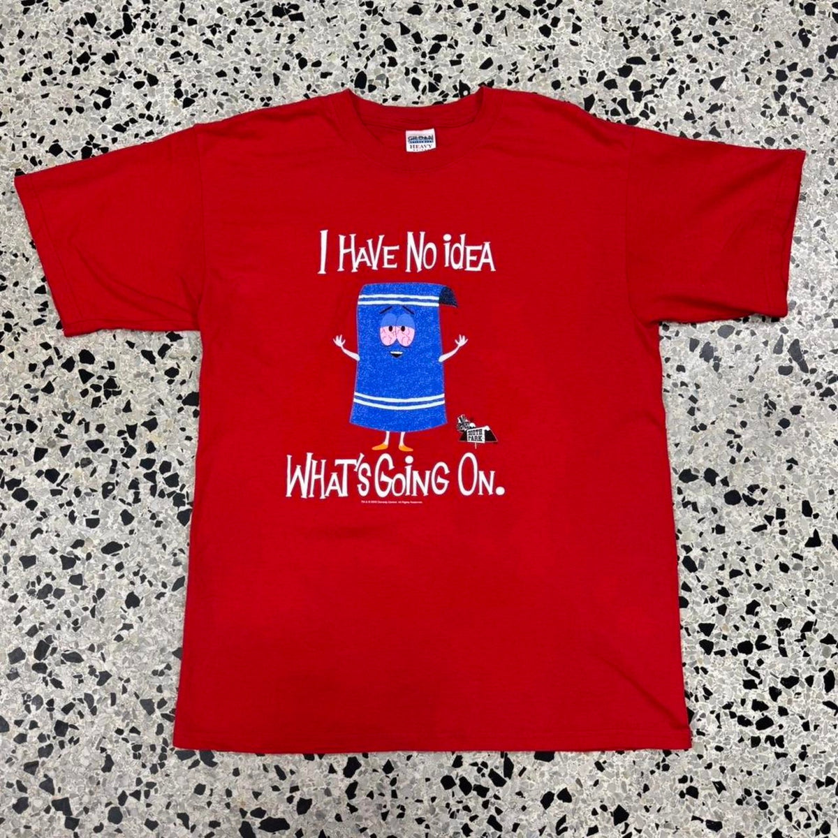 VINTAGE Y2K 2003 SOUTH PARK TOWELIE PROMO TEE: