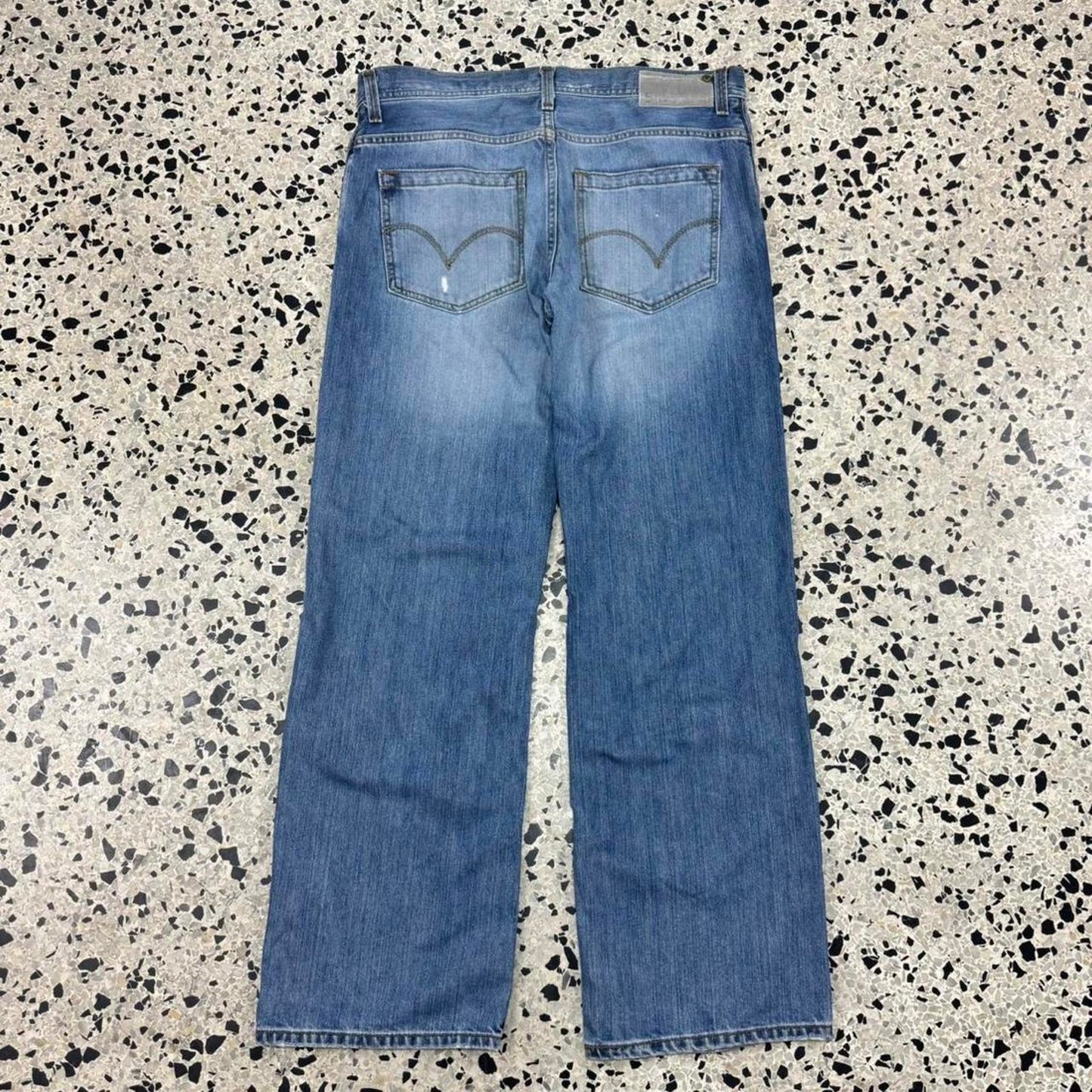 VINTAGE Y2K LIGHTWASH LEVIS SILVERTAB DENIM JEANS:
