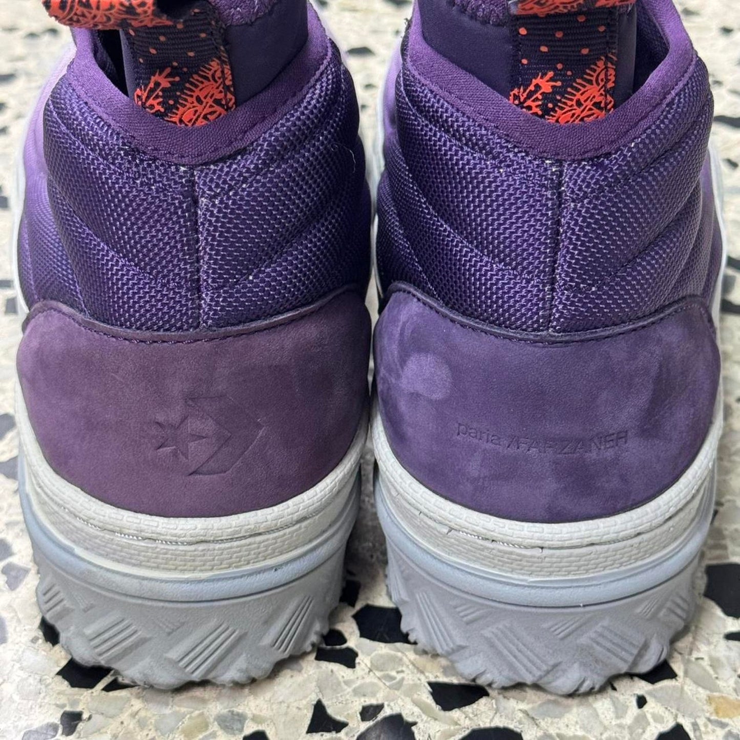 PARIA FARZANEH X CONVERSE PRO LEATHER X2 TECH HIGH SNEAKERS: