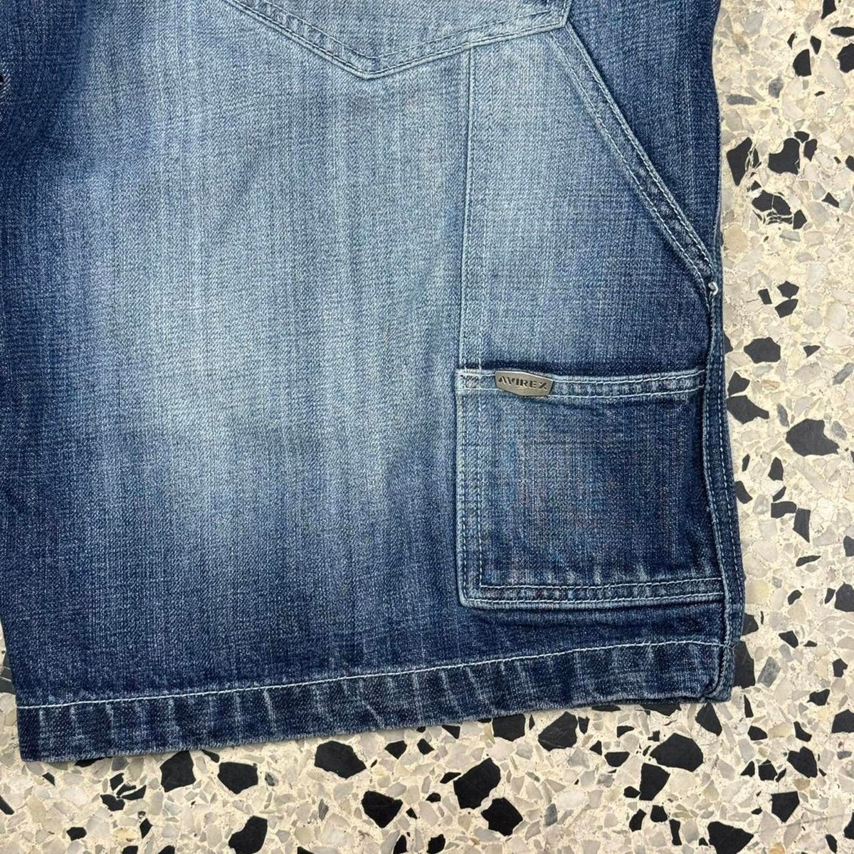 VINTAGE Y2K AVIREX CARPENTER SHORTS: