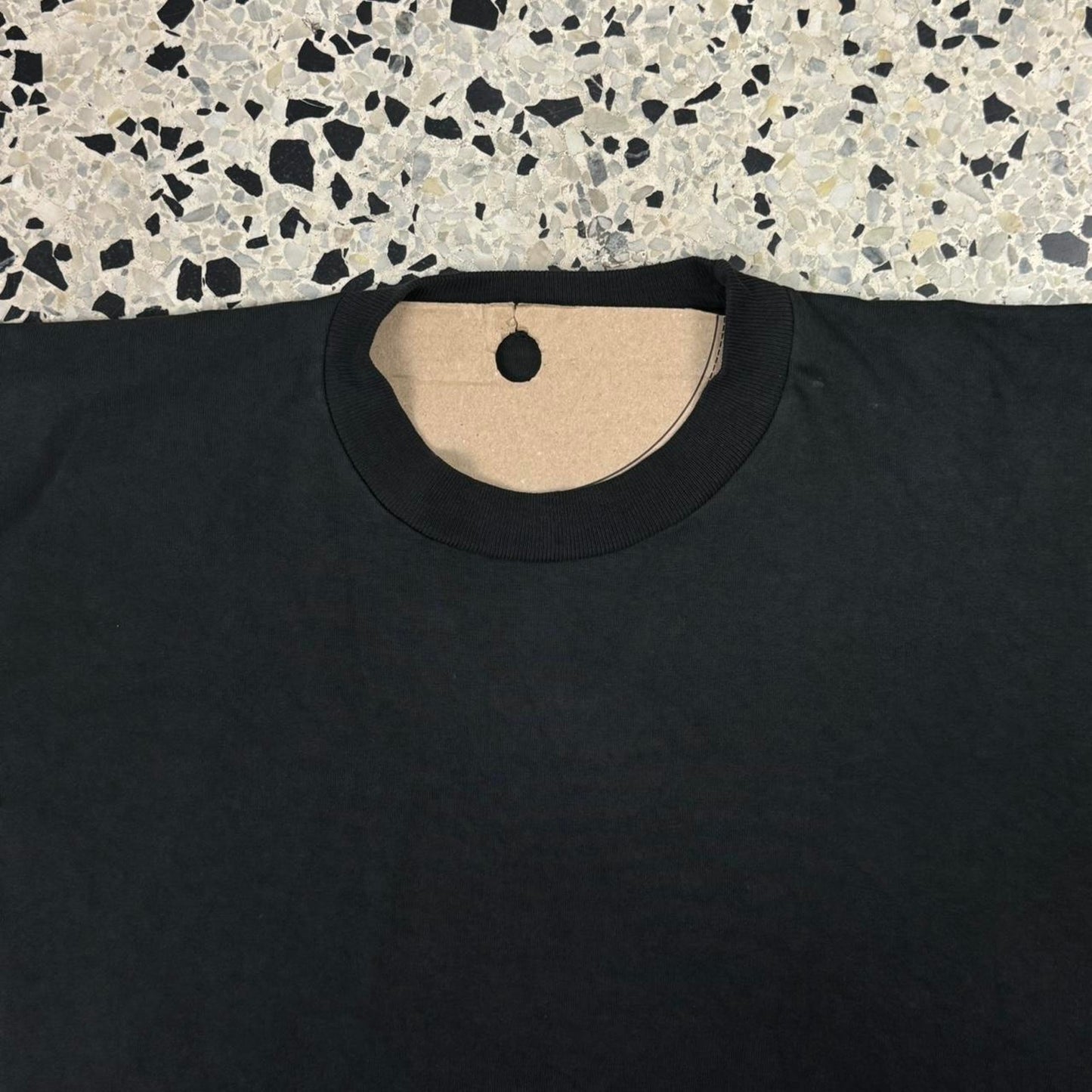 YZY X GOSHA RUBCHINSKIY VULTURES CUT AND SEW ONE 1 TEE: