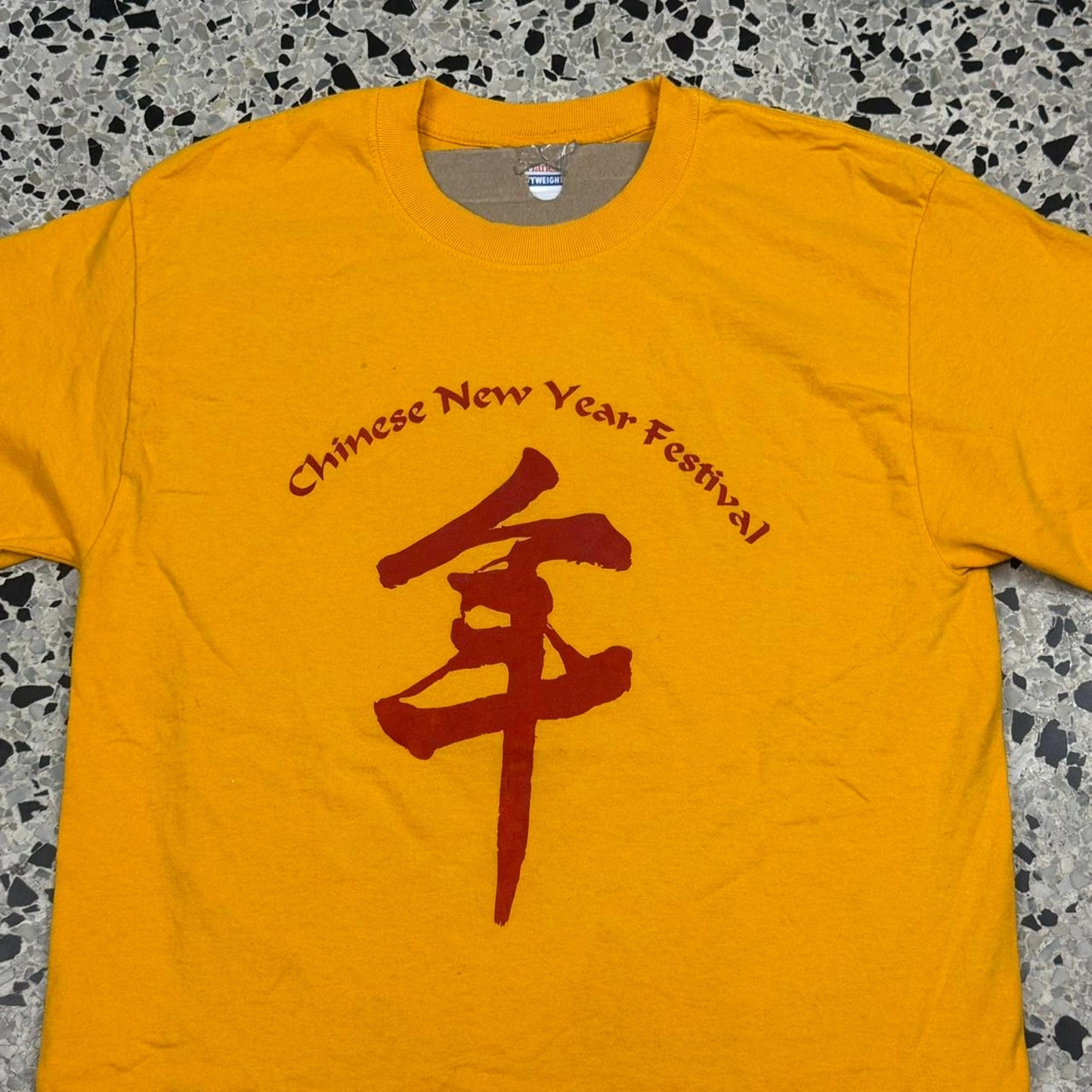 VINTAGE Y2K CHINESE NEW YEAR FESTIVAL TEE: