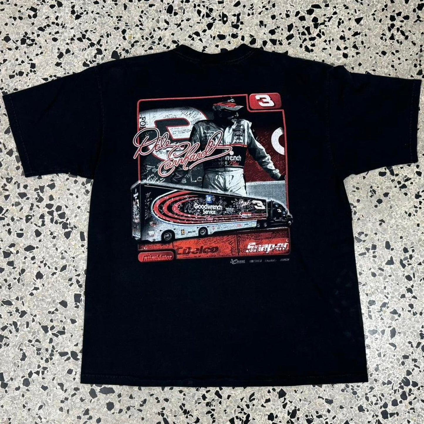 VINTAGE Y2K DALE EARNHARDT RACING MEMORIAL TEE: