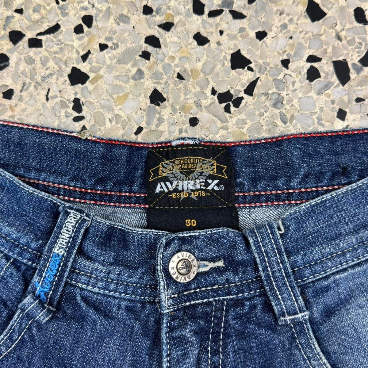 VINTAGE Y2K AVIREX CARPENTER SHORTS: