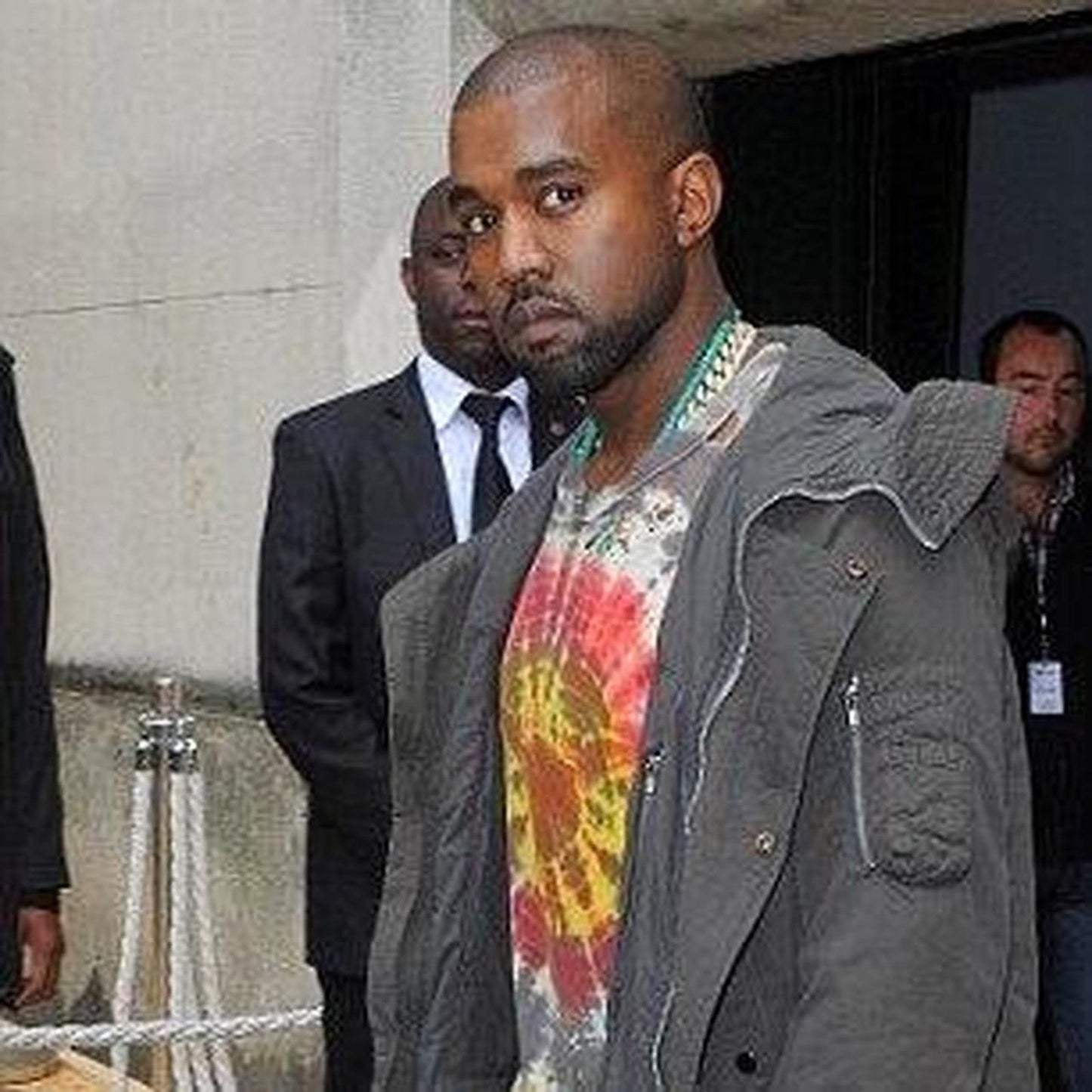 VINTAGE Y2K YEEZUS ERA TIE DYE TEE: