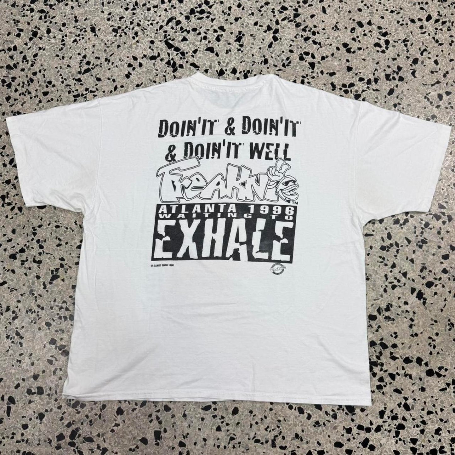 VINTAGE 90S 1996 SINGLE STITCH ATLANTA’S WORLD FAMOUS FREAKNIK TEE: