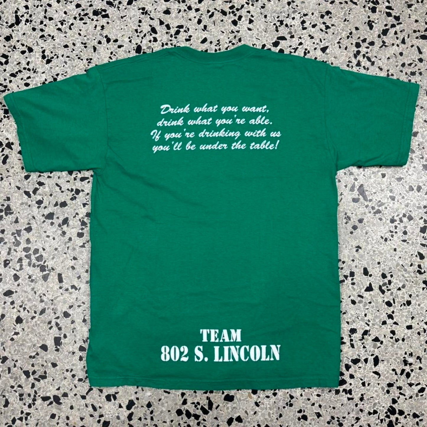 VINTAGE Y2K UNOFFICIAL OLYMPICS IRISH DRINKING GAMES TEE: