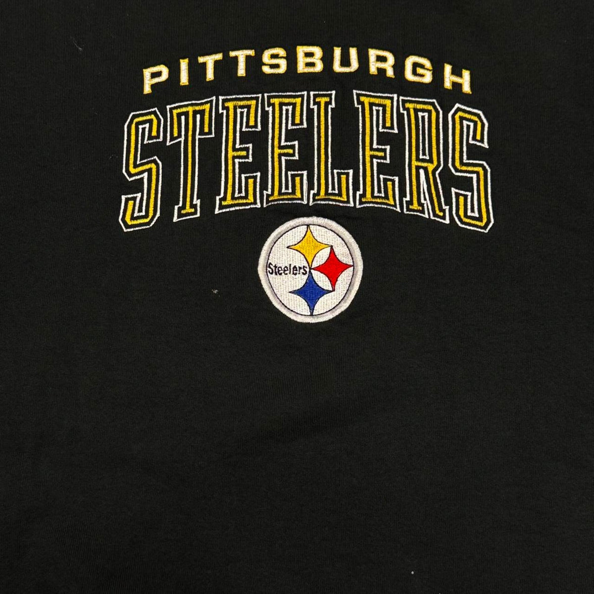 VINTAGE 90S PRO PLAYER PITTSBURGH STEELERS CREWNECK SWEATSHIRT: