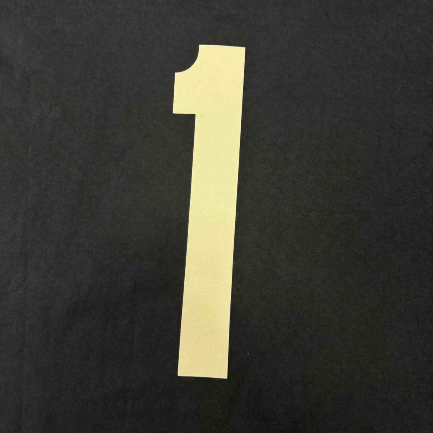 YZY X GOSHA RUBCHINSKIY VULTURES CUT AND SEW ONE 1 TEE: