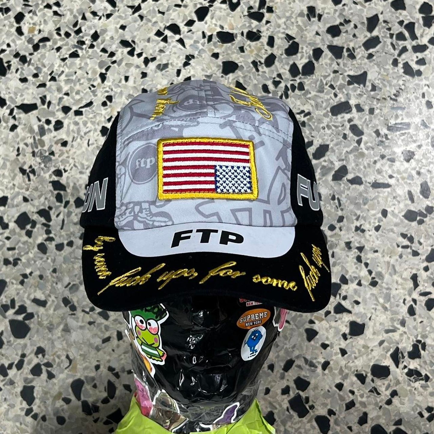 BNWT FTP SOUVENIR 5 PANEL CAMP CAP: