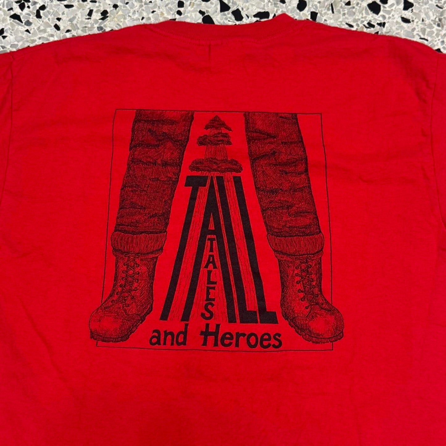 VINTAGE Y2K TALL TALES AND HEROES PAUL BUNYAN TEE: