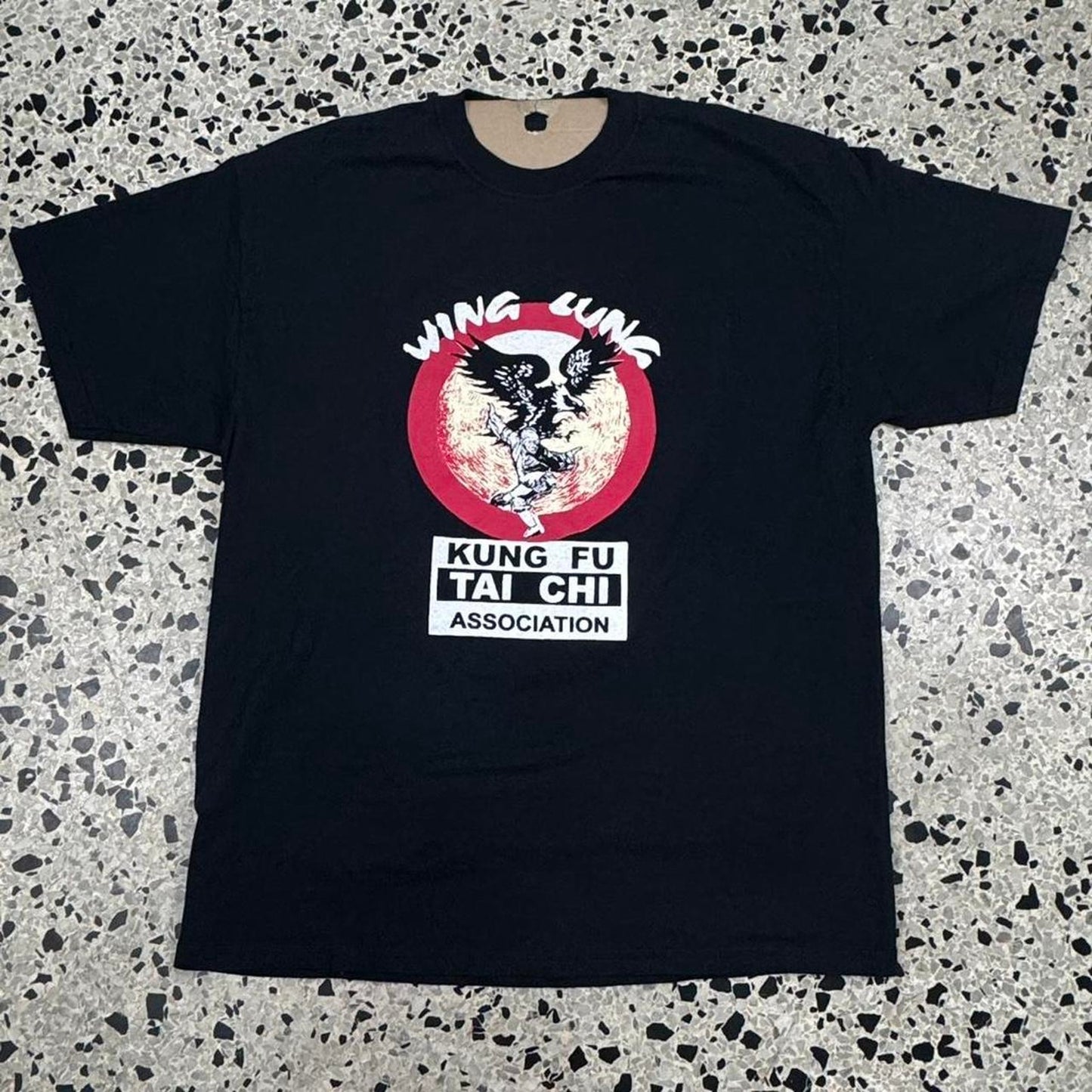 VINTAGE Y2K WING LUNG KUNG FU TAI CHI ASSOCIATION TEE: