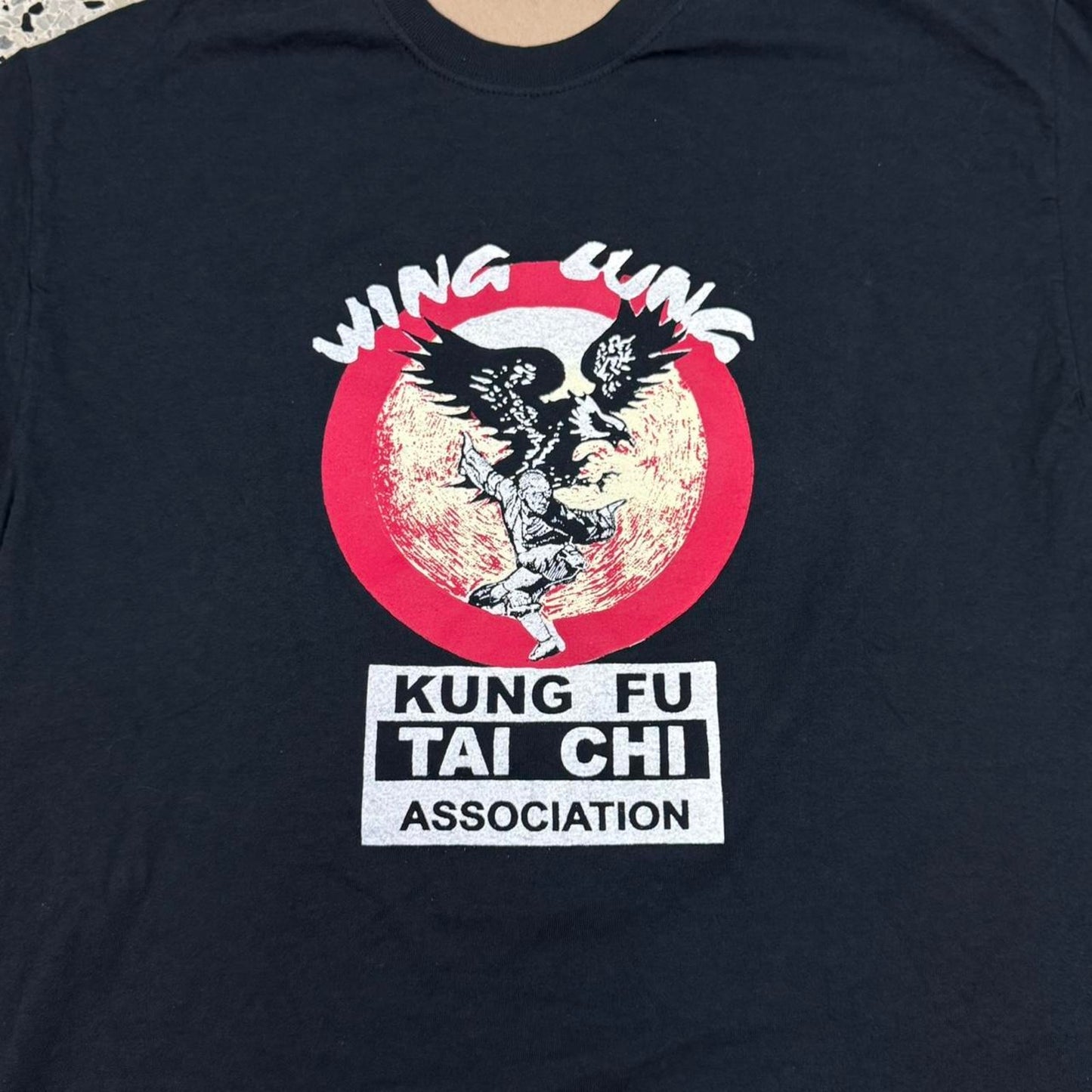 VINTAGE Y2K WING LUNG KUNG FU TAI CHI ASSOCIATION TEE: