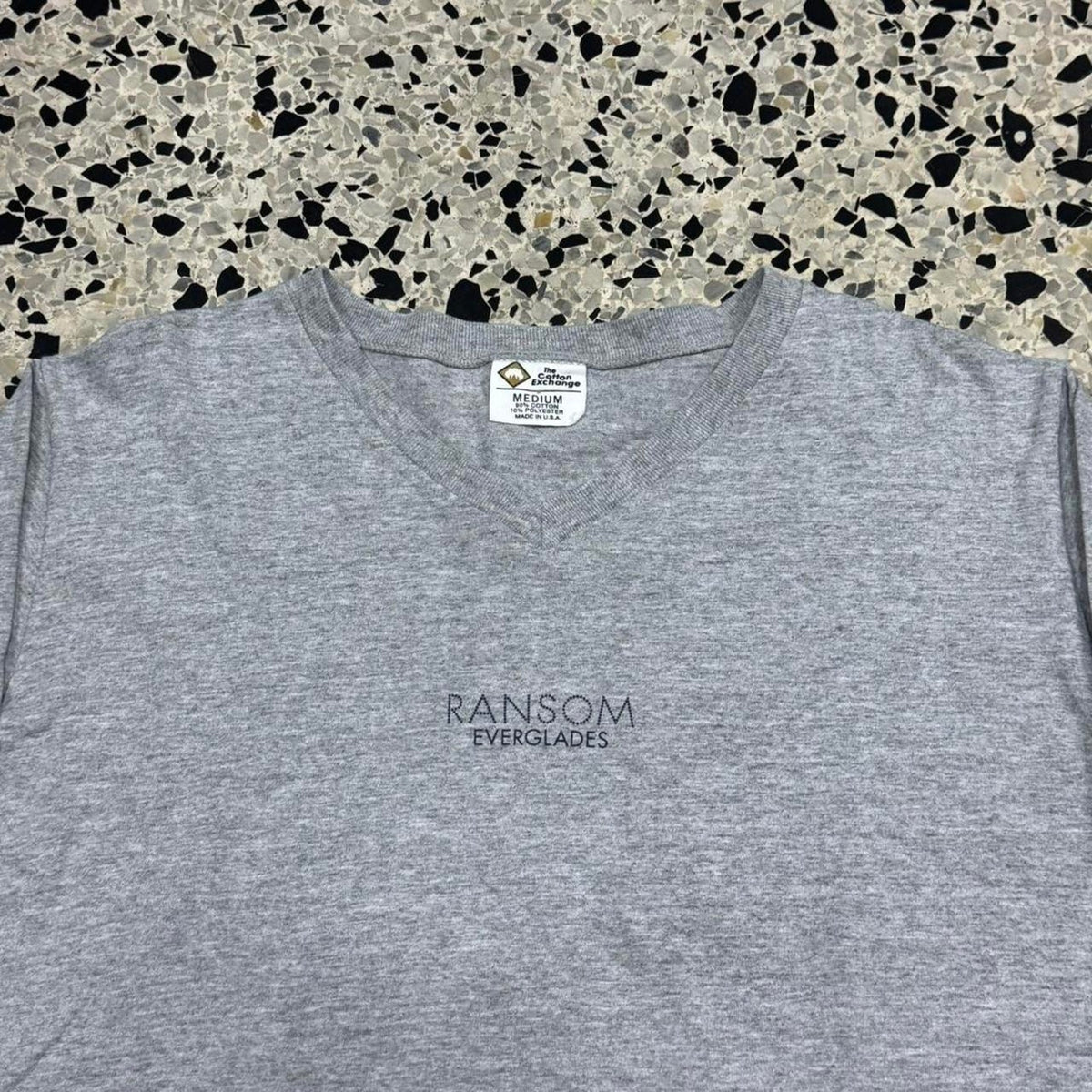 VINTAGE 90S Y2K WOMENS RANSOM EVERGLADES SOUVENIER LONGSLEEVE TEE: