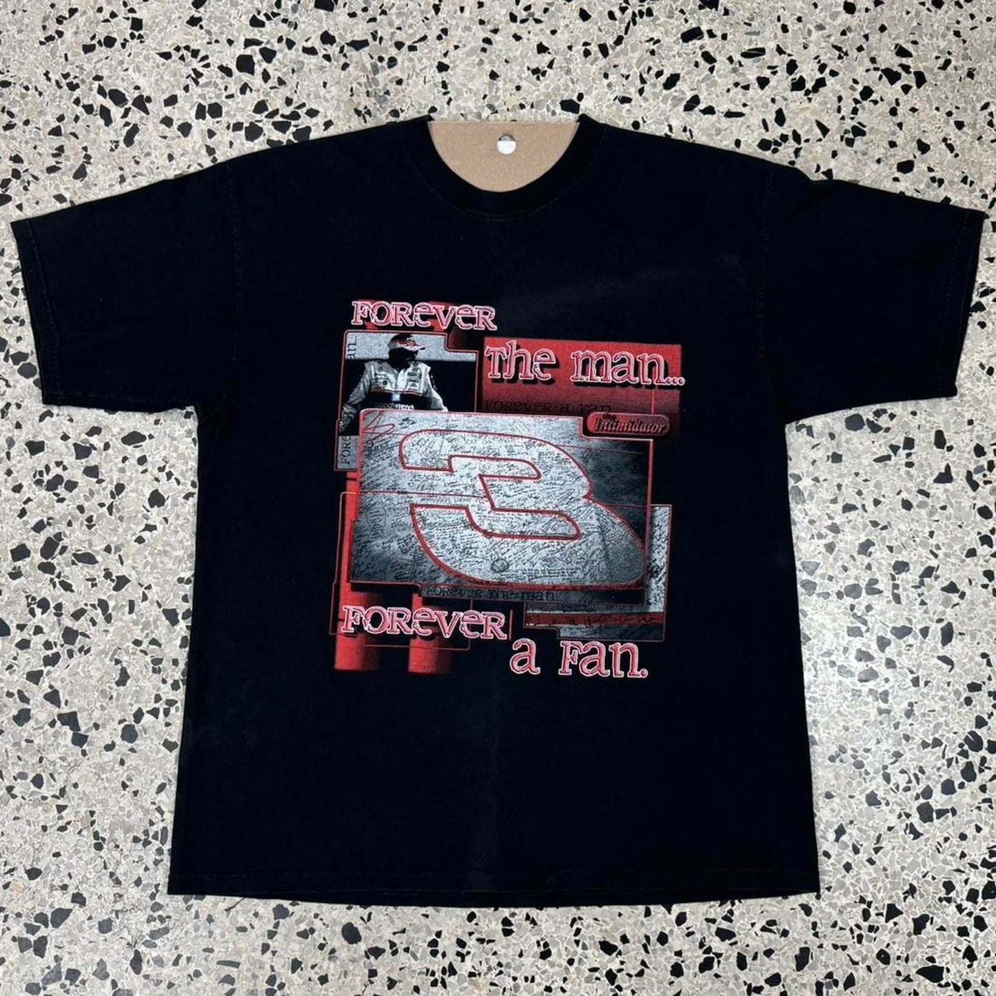 VINTAGE Y2K DALE EARNHARDT RACING MEMORIAL TEE: