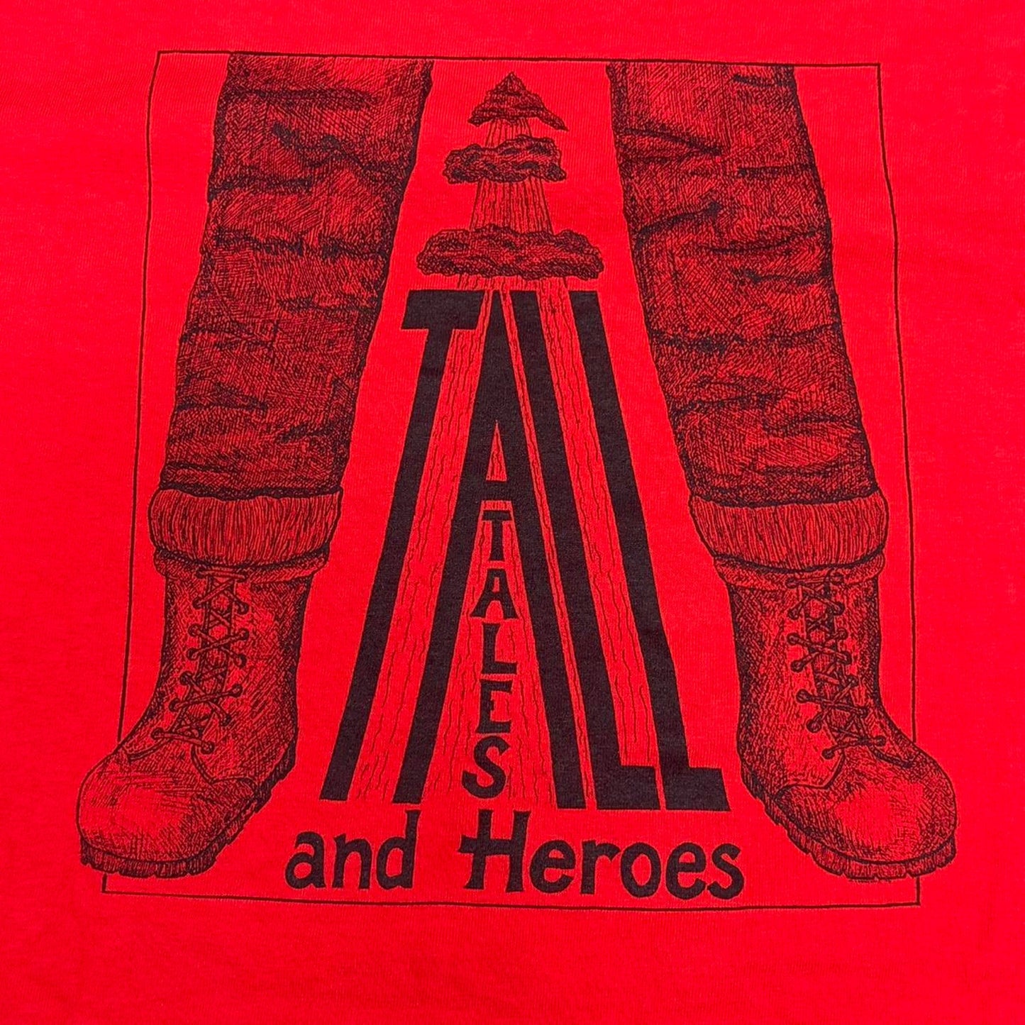 VINTAGE Y2K TALL TALES AND HEROES PAUL BUNYAN TEE: