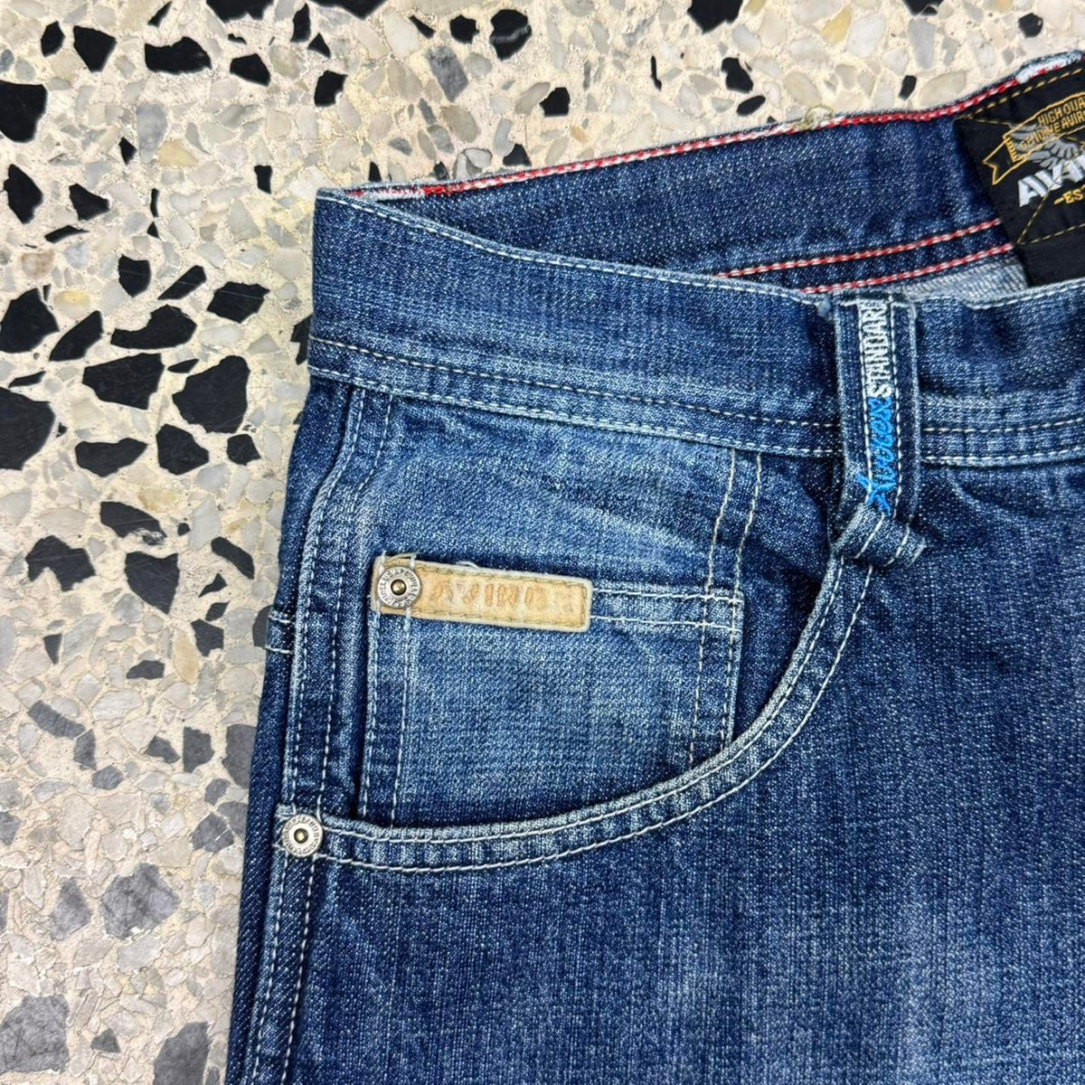 VINTAGE Y2K AVIREX CARPENTER SHORTS: