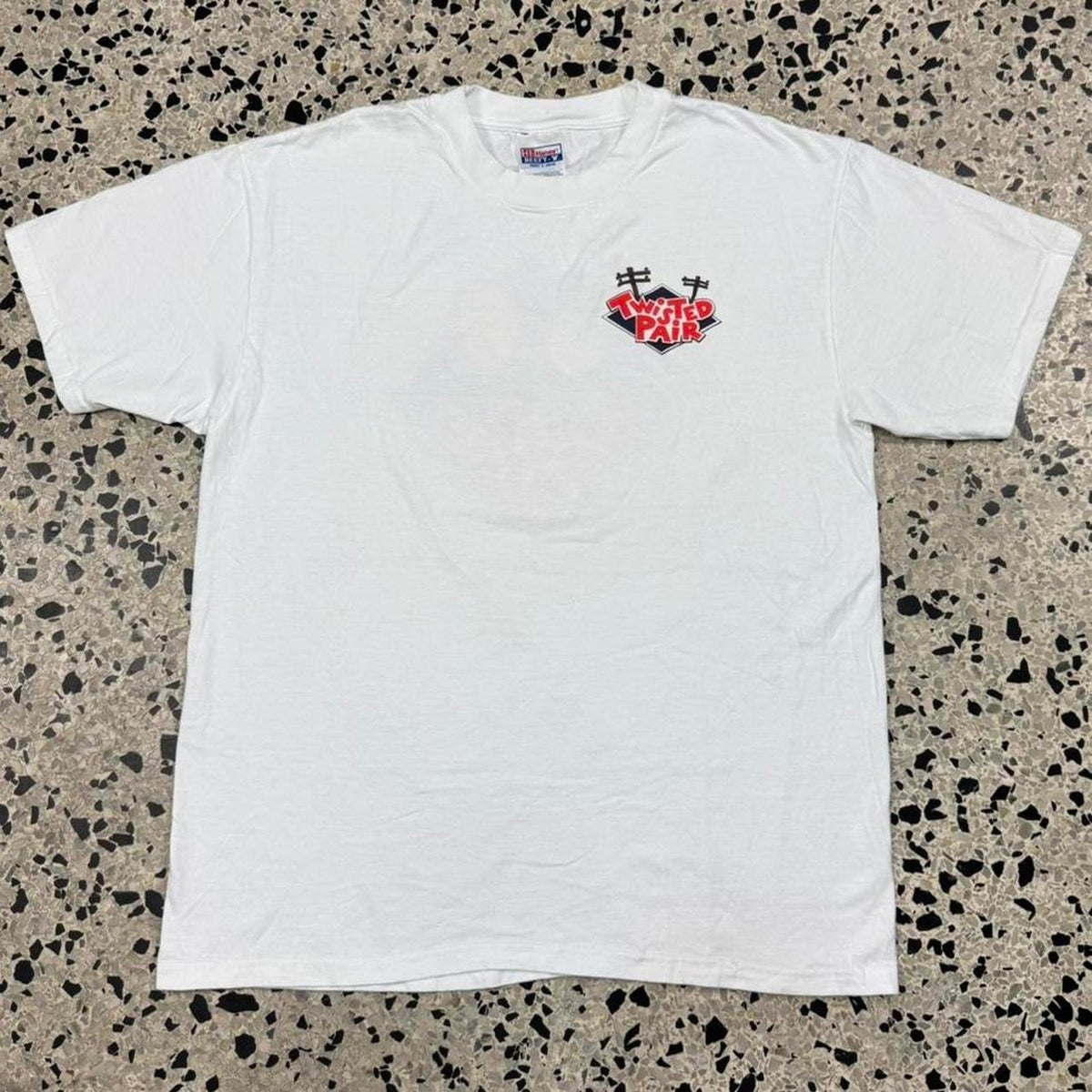 VINTAGE 90S TWISTED PAIR HANES BEEFY PROMO TEE: