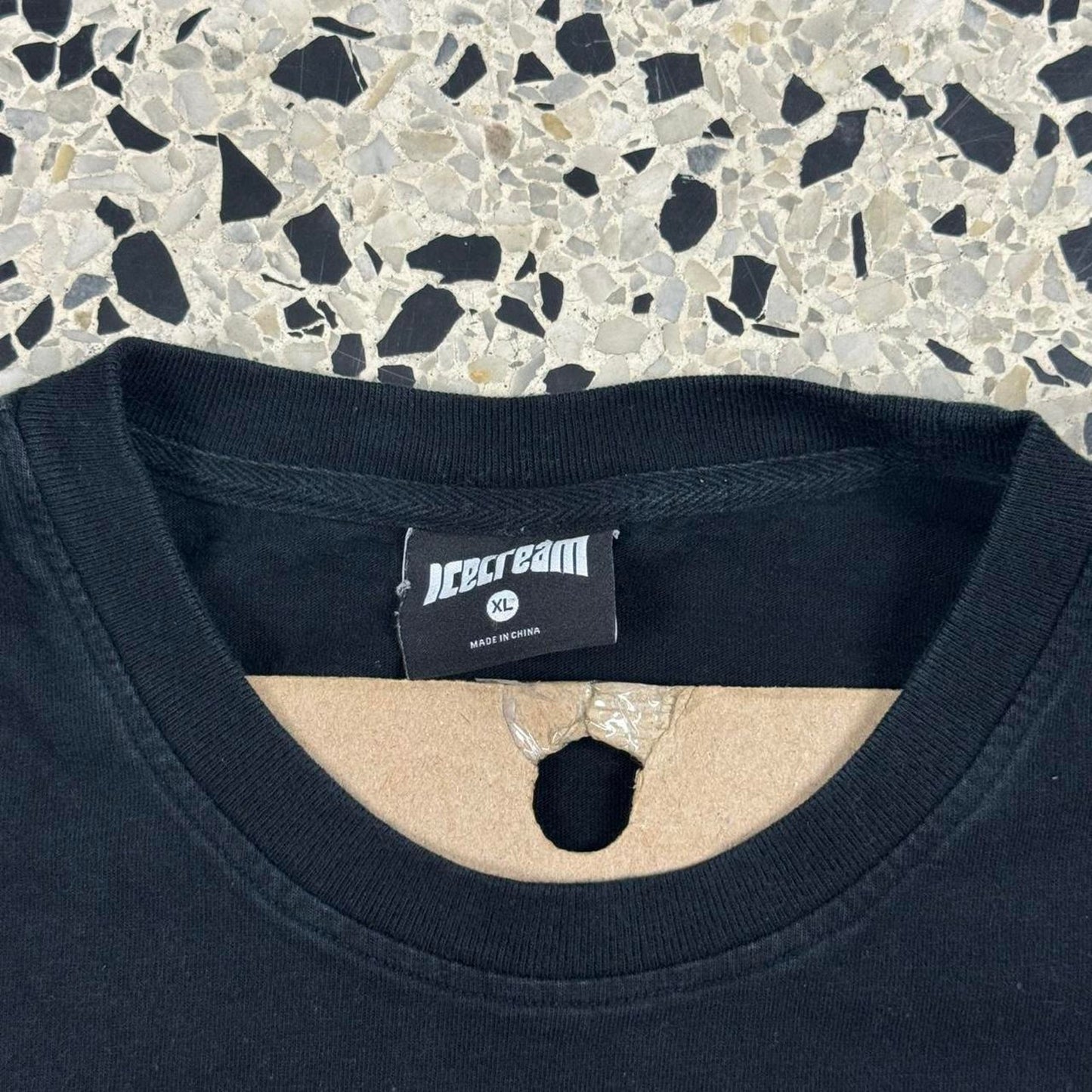 ICE CREAM JAPANESE LOGO ANIME GIRL GRAPHIC TEE: