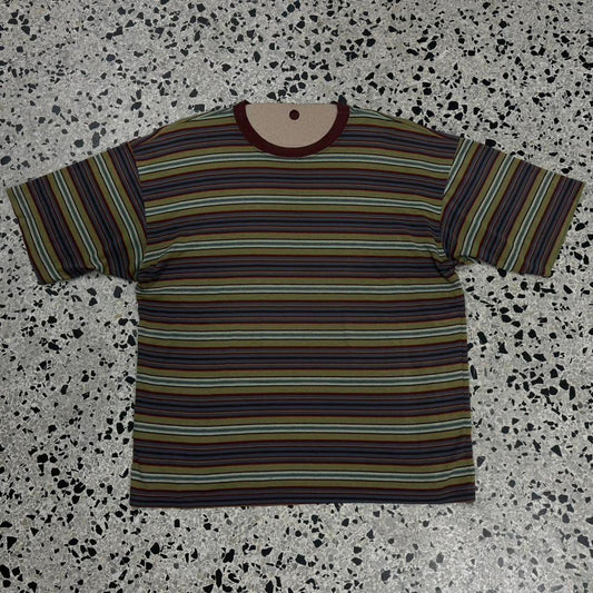 VINTAGE 90S Y2K BUGLE BOY ESSENTIAL STRIPPED TEE: