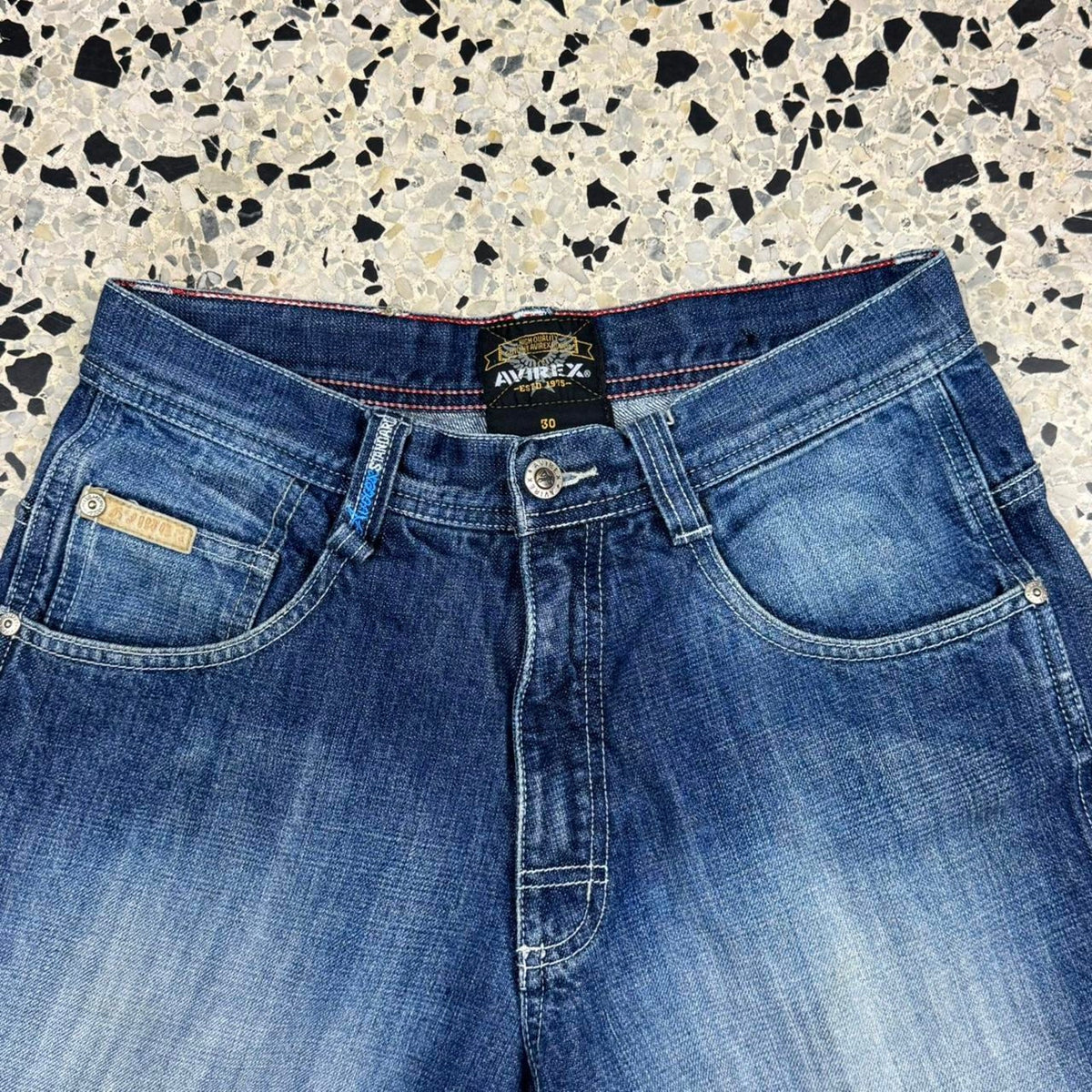 VINTAGE Y2K AVIREX CARPENTER SHORTS: