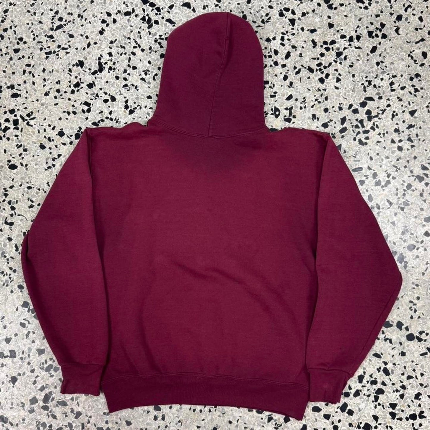 VINTAGE Y2K RUSSELL ATHLETIC BRUSH MIDDLE SCHOOL ATHLETICS 99-9 HOODIE: