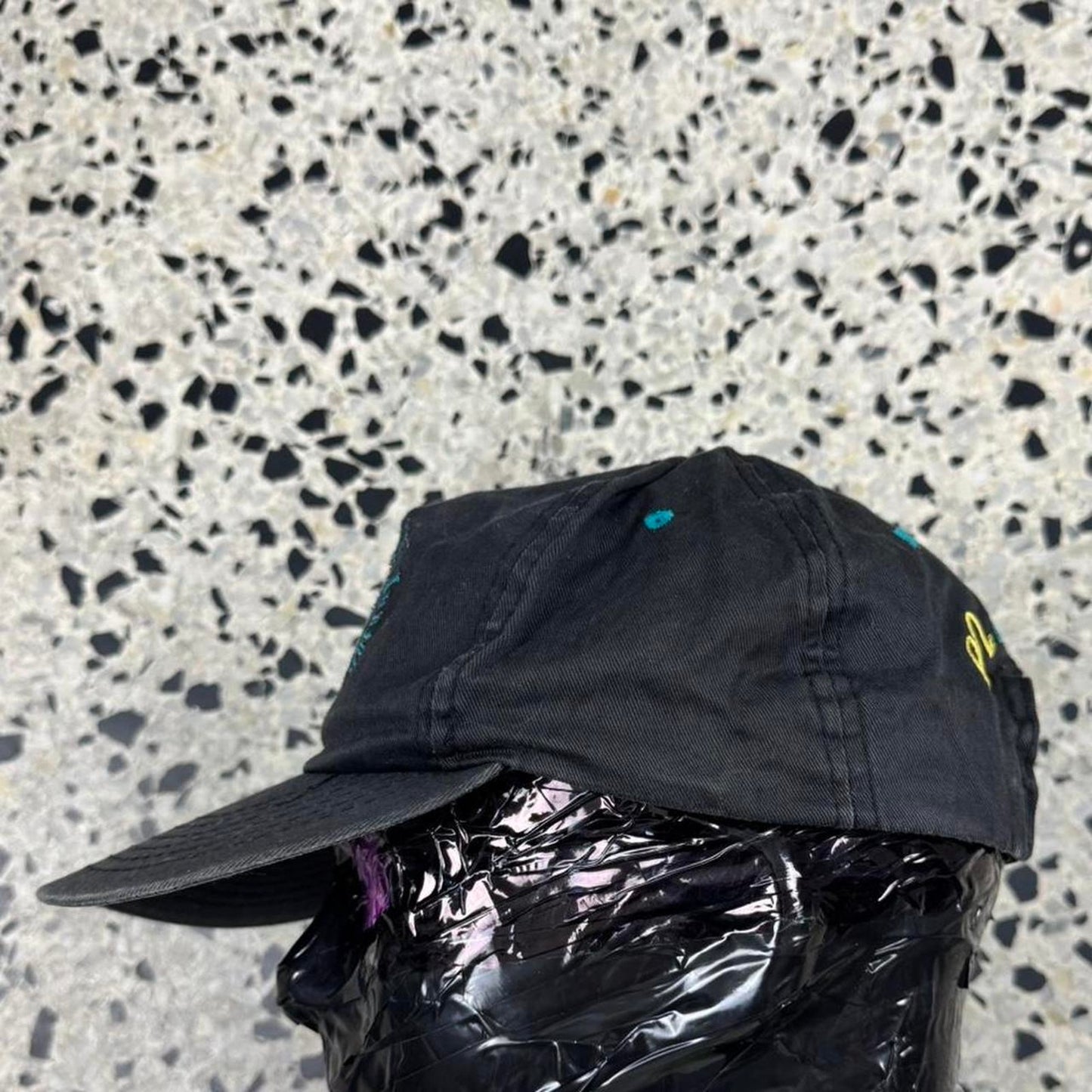 VINTAGE 90S FLORIDA MARLINS MCDONALD’S JUNIOR MARLINS CLUB SNAPBACK HAT: