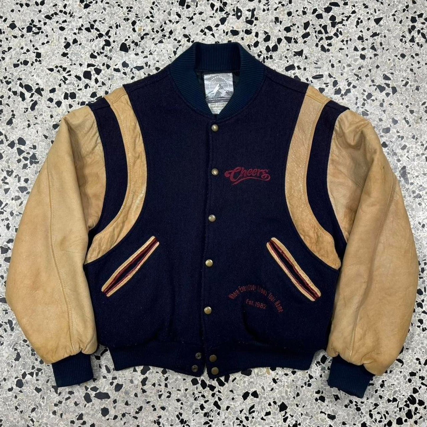 VINTAGE 80S 90S PARAMOUNT PICTURES CHEERS PROMOTIONAL JACKET: