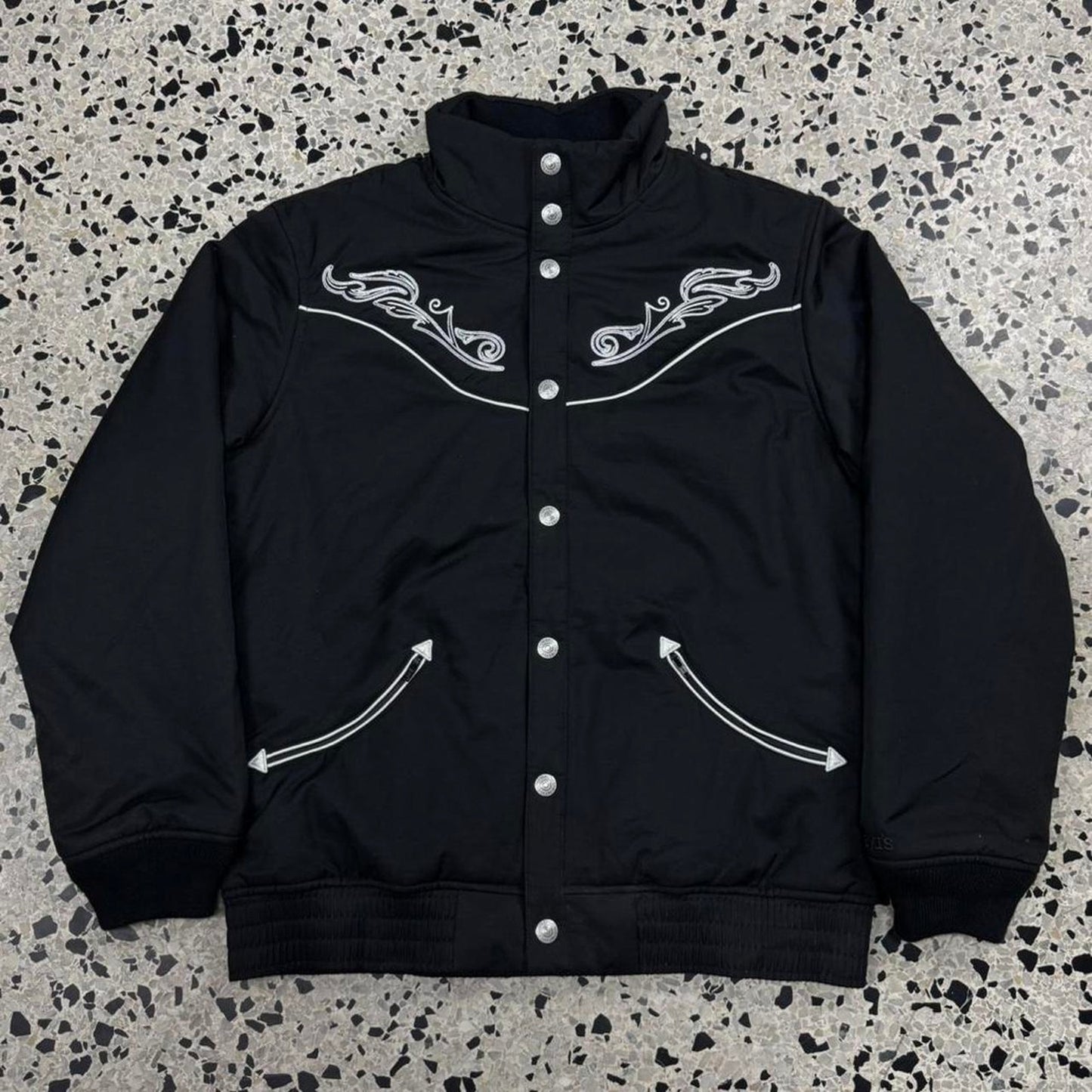 BNWT LEVIS WATER REPELLANT WESTERN EMBROIDERED SNAP-ON HEAVYWEIGHT JACKET: