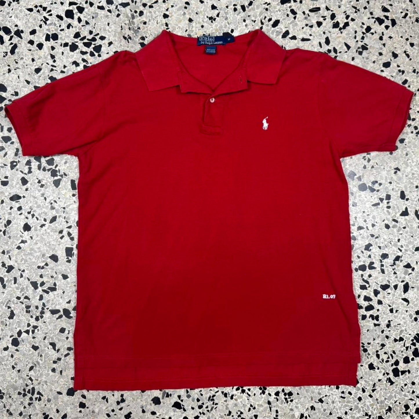 VINTAGE Y2K RL.07 ESSENTIAL RED RALPH LAUREN POLO: