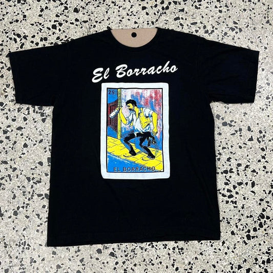 VINTAGE Y2K EL BORRACHO TEE: