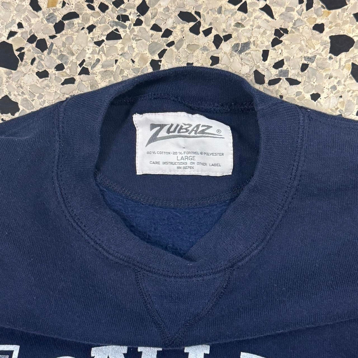 VINTAGE 90S ZUBAZ DALLAS COWBOYS CREWNECK SWEATSHIRT: