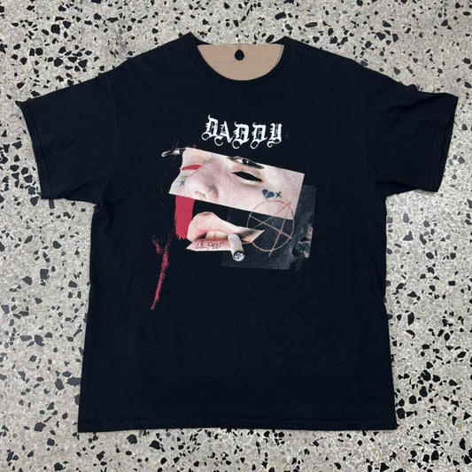 LIL PEEP X SUSBOY COLLAB MEMORIAL COLLAGE DADDY TATTOO TEE: