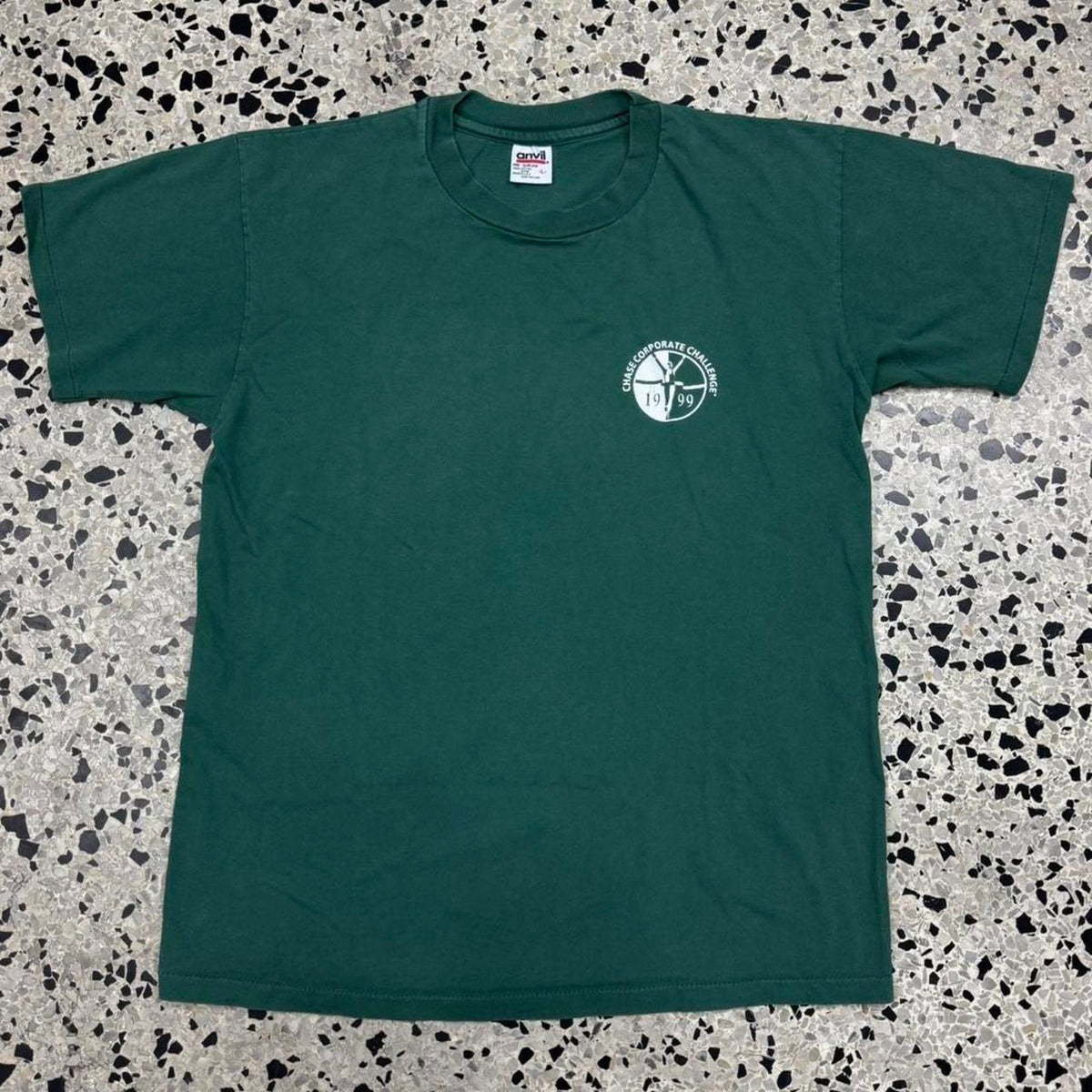 VINTAGE 90S 1999 SINGLE STITCH TEAM JACKSON LEWIS LAW FIRM MARATHON RACE TEE: