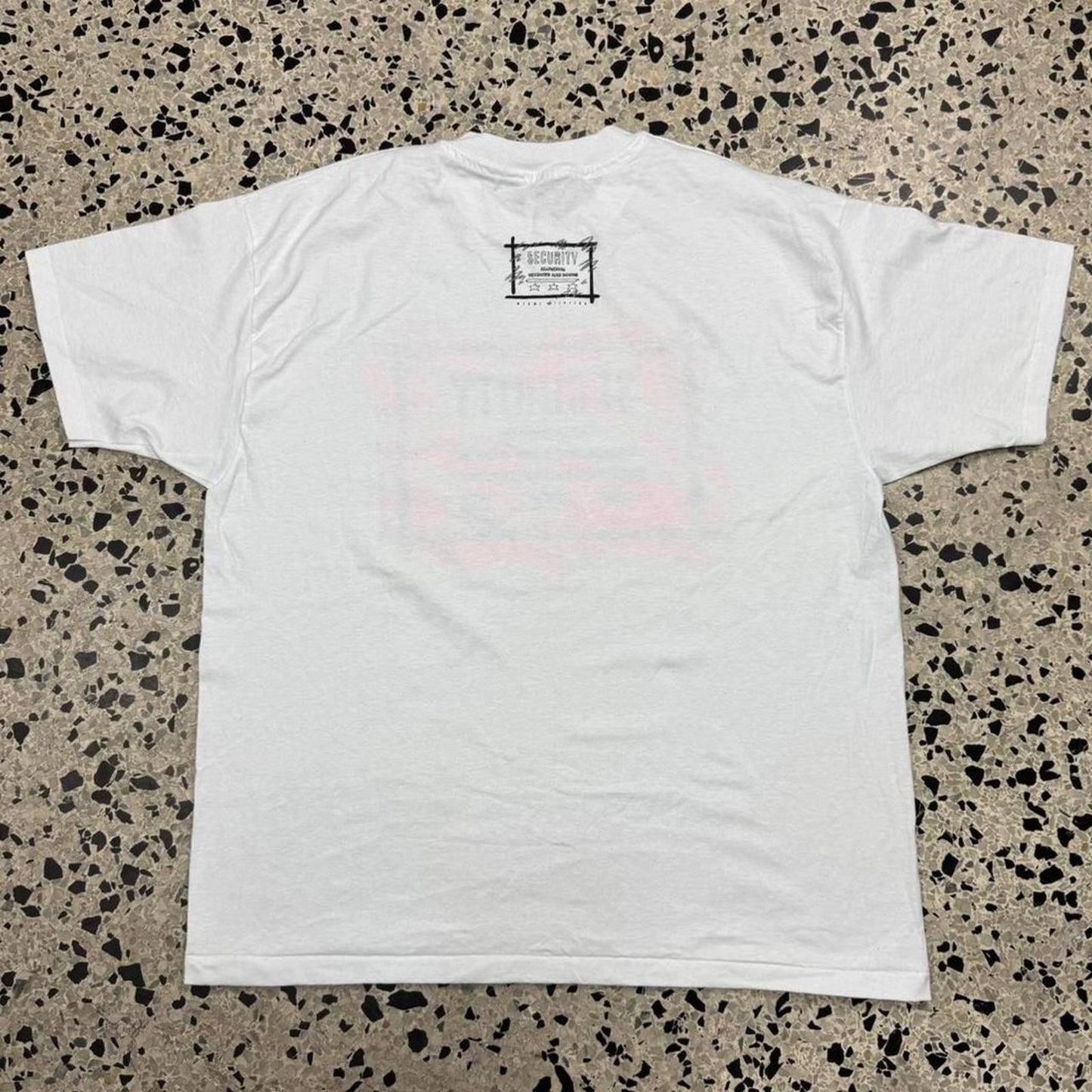 VINTAGE 90S SINGLE STITCH SECURITY ALUMINUM WINDOWS AND DOORS MIAMI FLORIDA TEE: