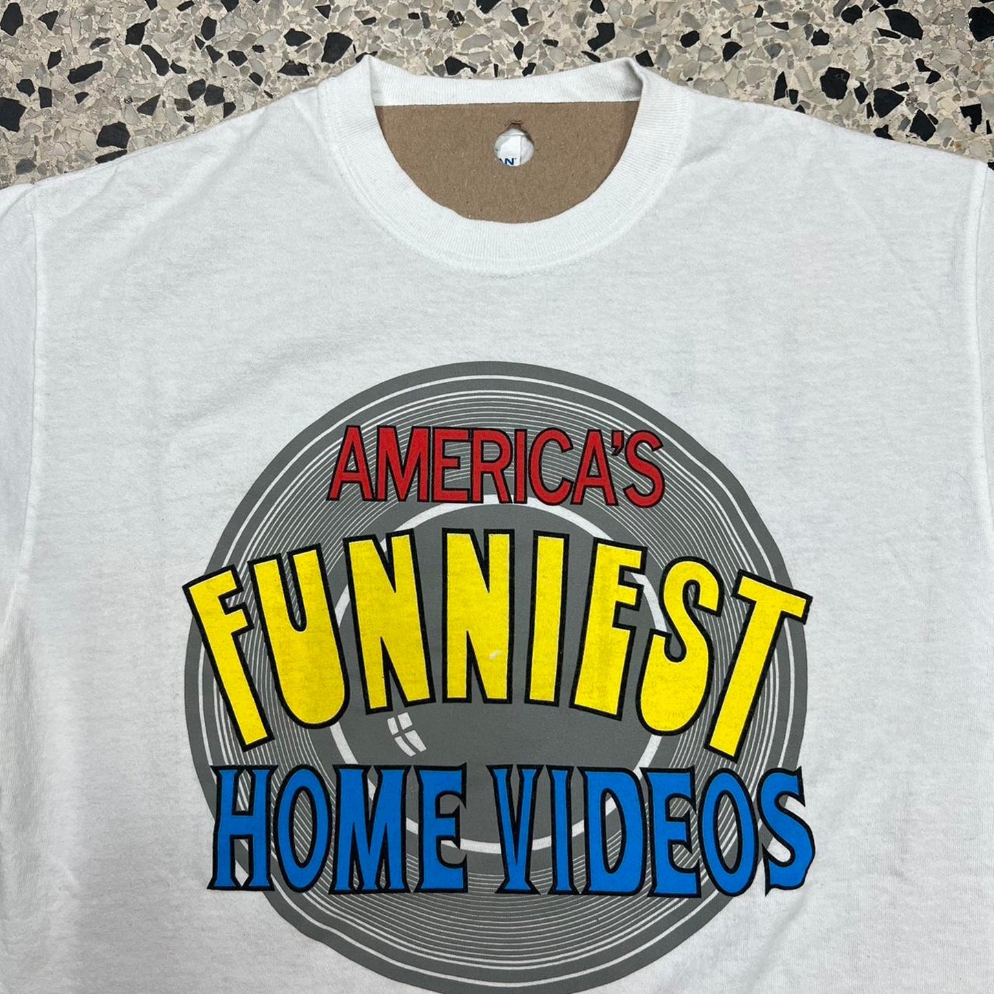 VINTAGE Y2K AMERICA’S FUNNIEST HOME VIDEOS PROMO TEE: