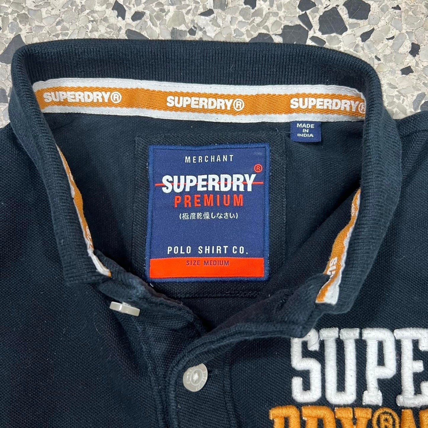 VINTAGE Y2K SUPERDRY JAPANESE BRAND POLO: