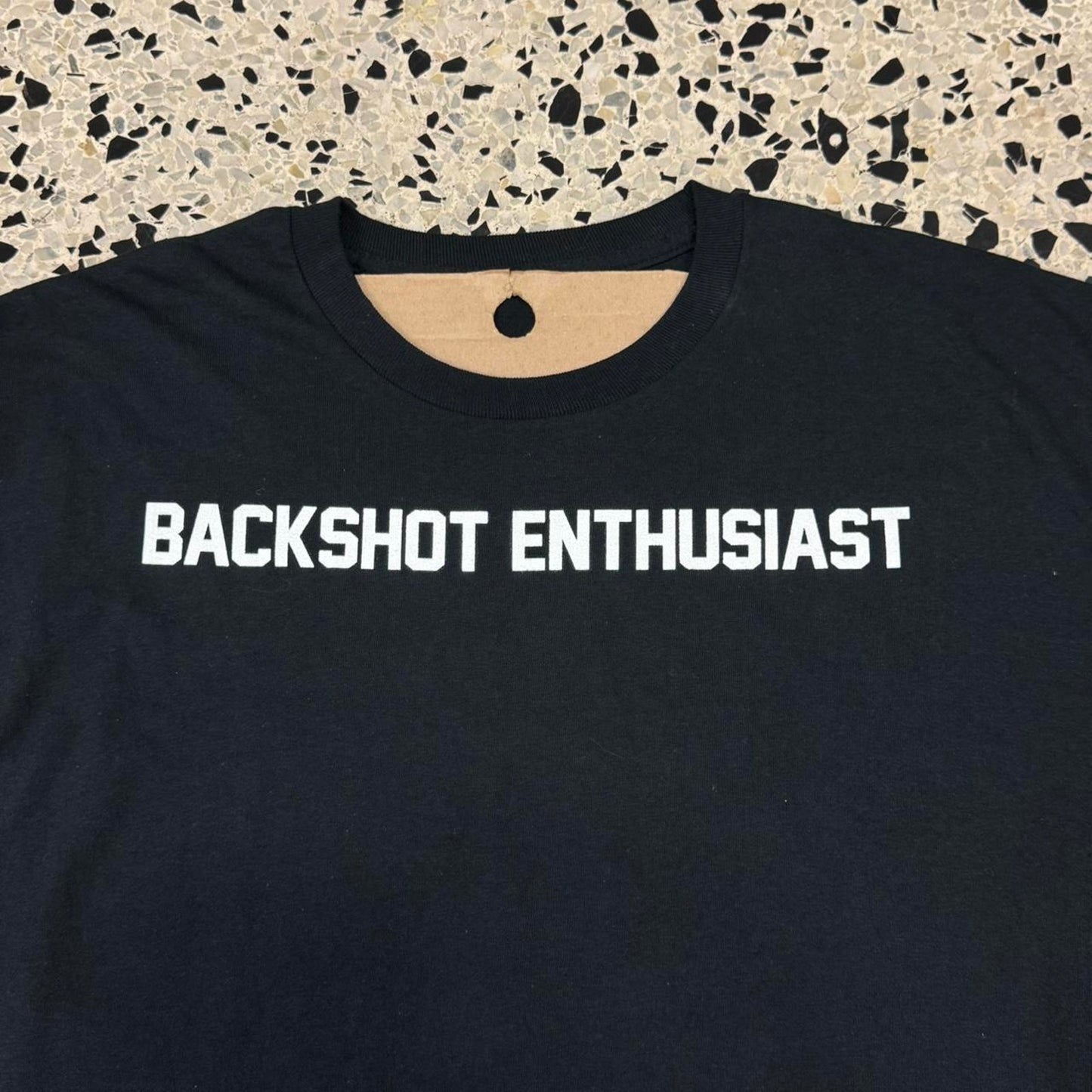 VINTAGE Y2K BACKSHOT ENTHUSIAST SEX LONGSLEEVE TEE: