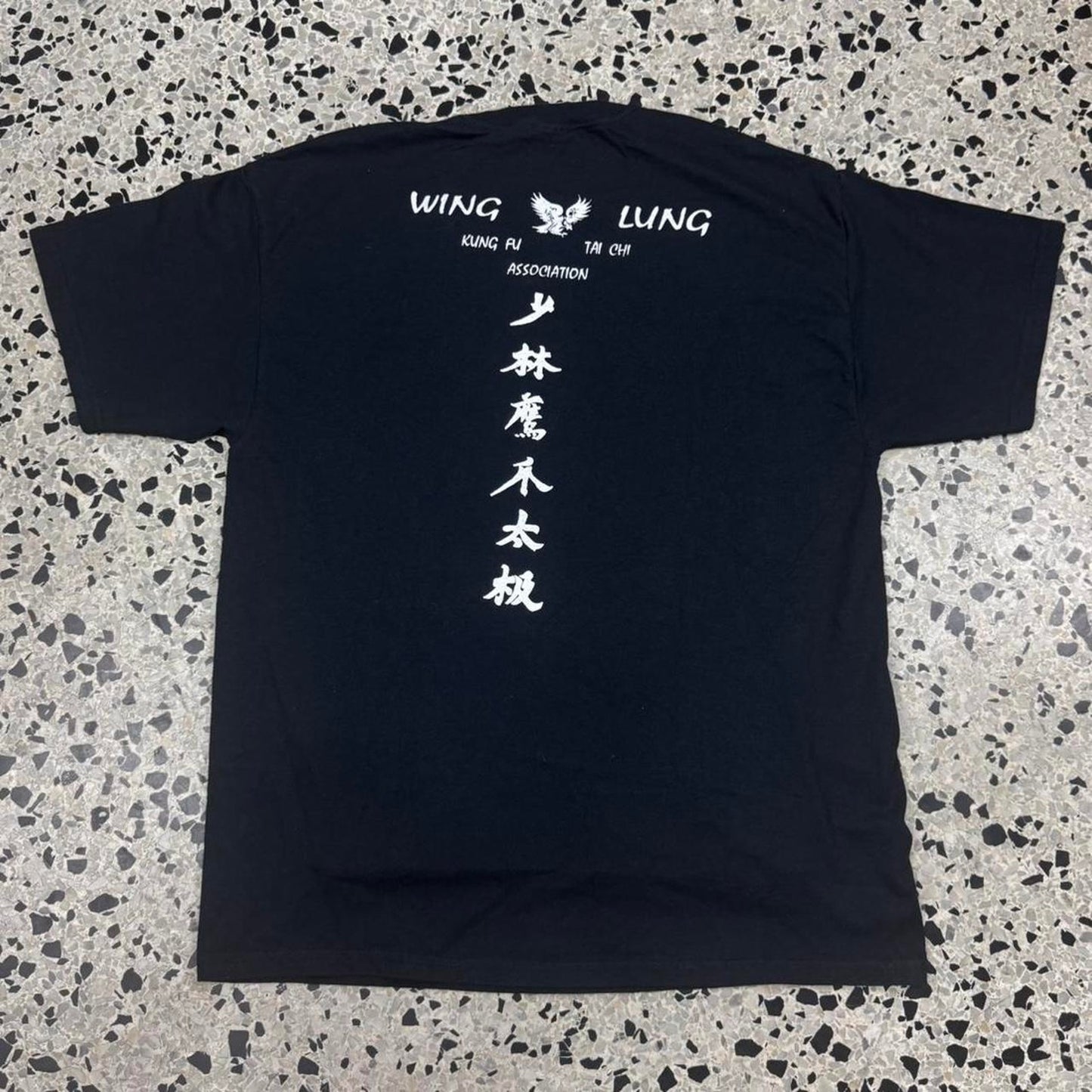 VINTAGE Y2K WING LUNG KUNG FU TAI CHI ASSOCIATION TEE: