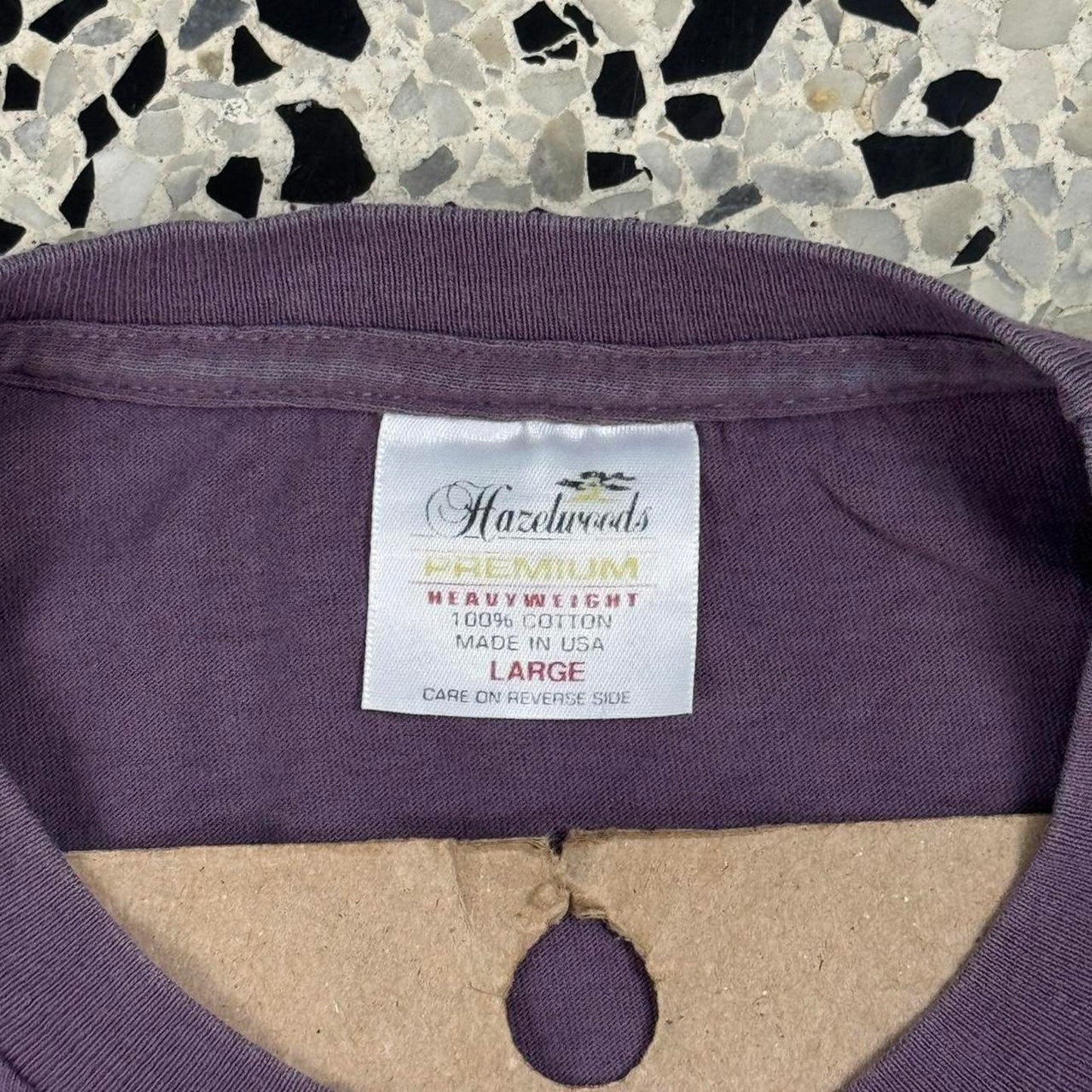 VINTAGE 90S SINGLE STITCH COWBOY BOOT WRAP AROUND TEE: