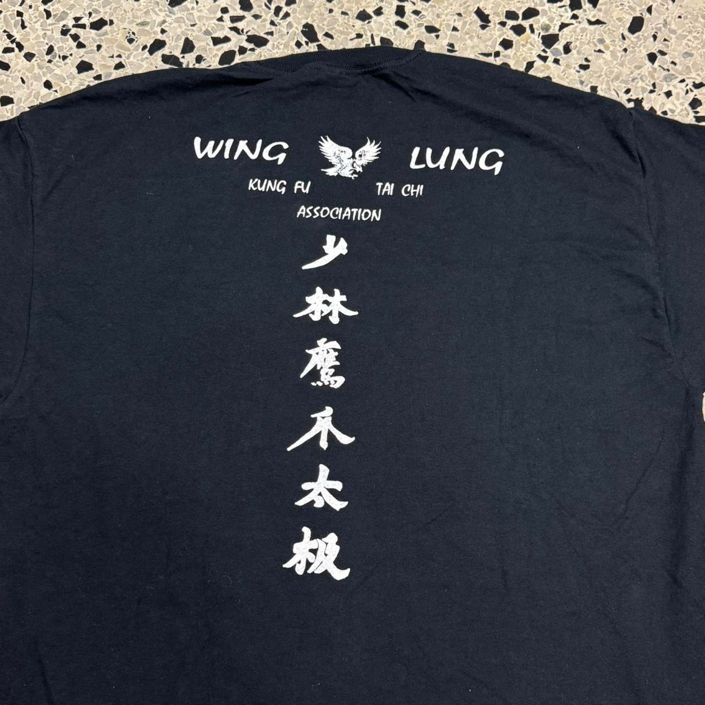 VINTAGE Y2K WING LUNG KUNG FU TAI CHI ASSOCIATION TEE: