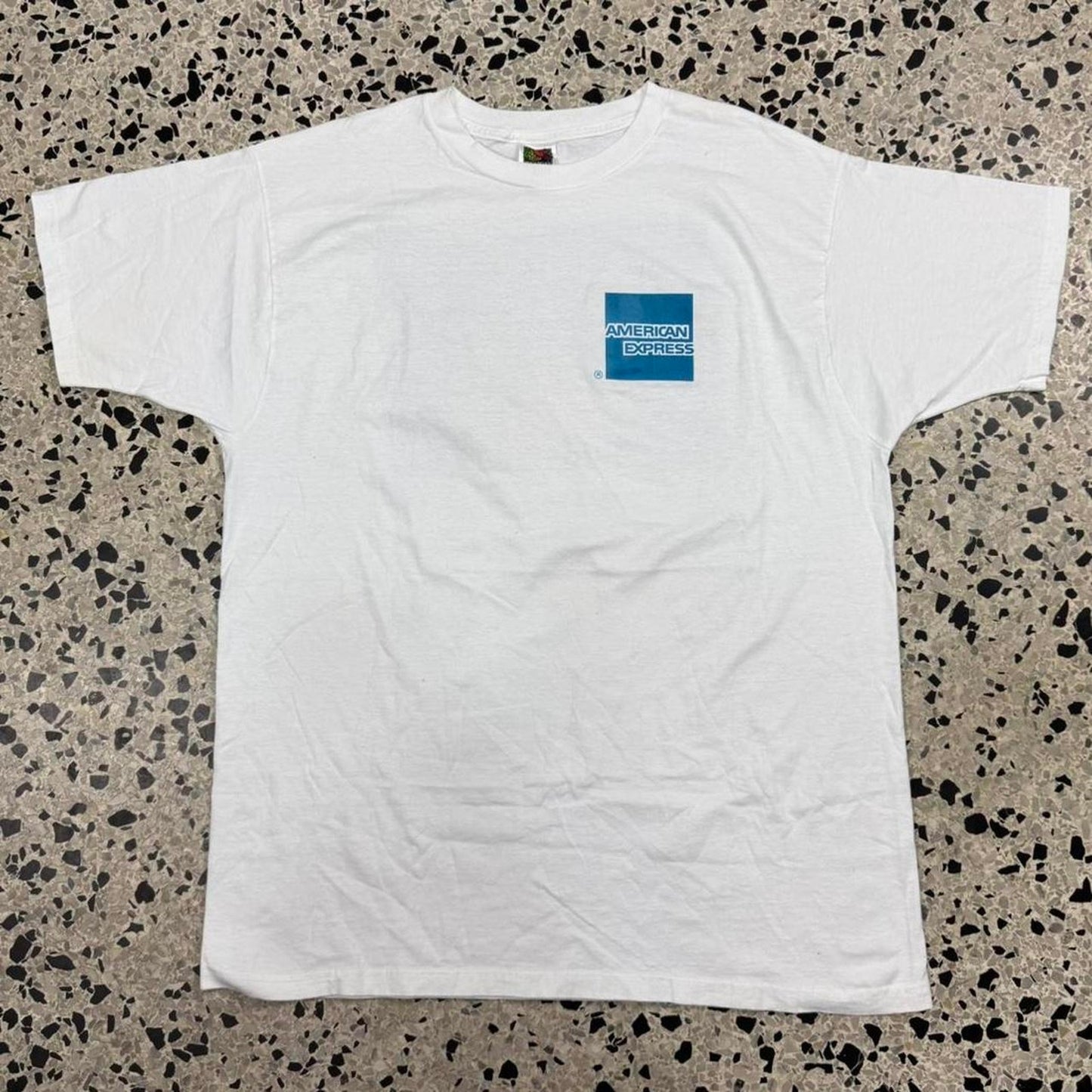VINTAGE Y2K AMERICAN EXPRESS INTO THE MILLENNIUM PROMO TEE: