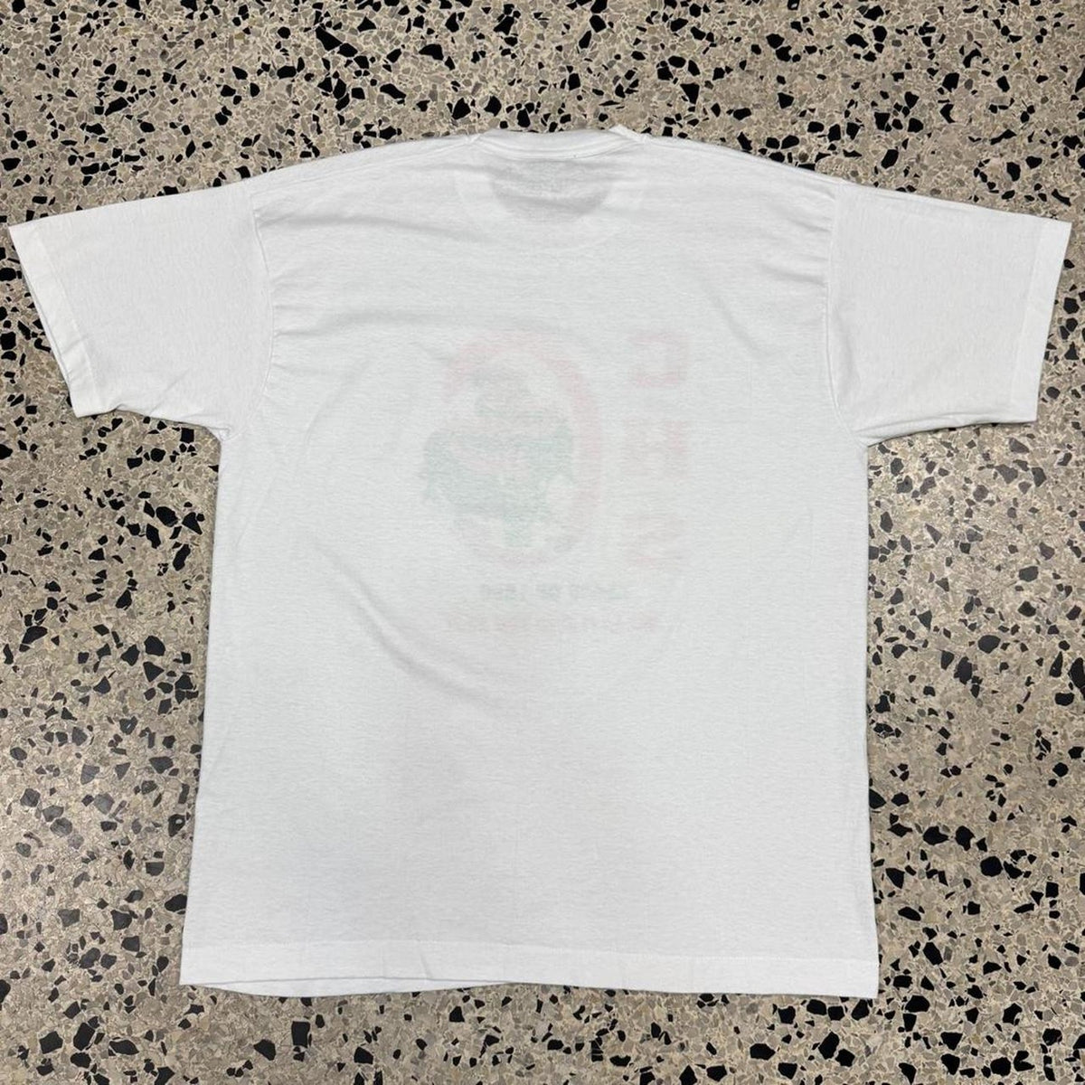 VINTAGE 80S 90S SINGLE STITCH CHS DRAGONS CLASS OF 1955 REUNION TEE: