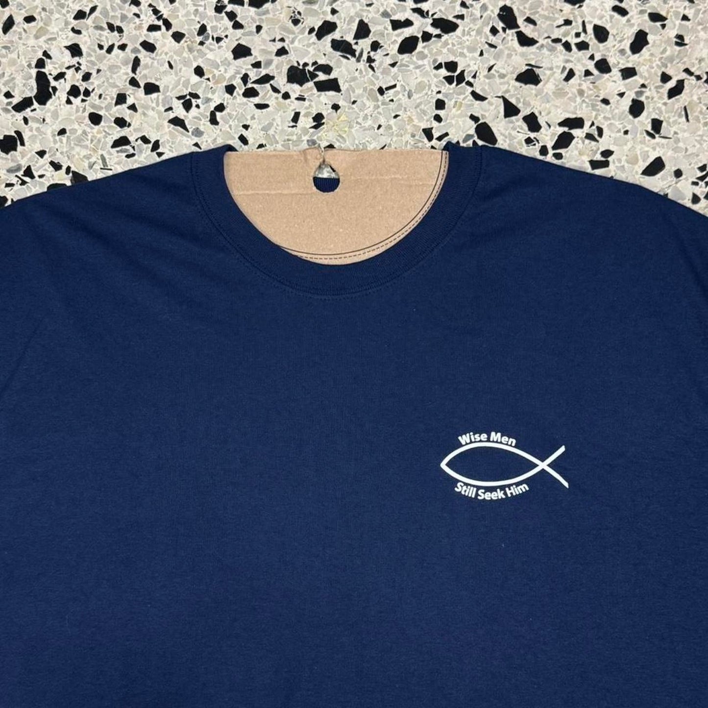 VINTAGE Y2K WISE MEN STILL SEEK HIM JESUS RELIGIOUS TEE: