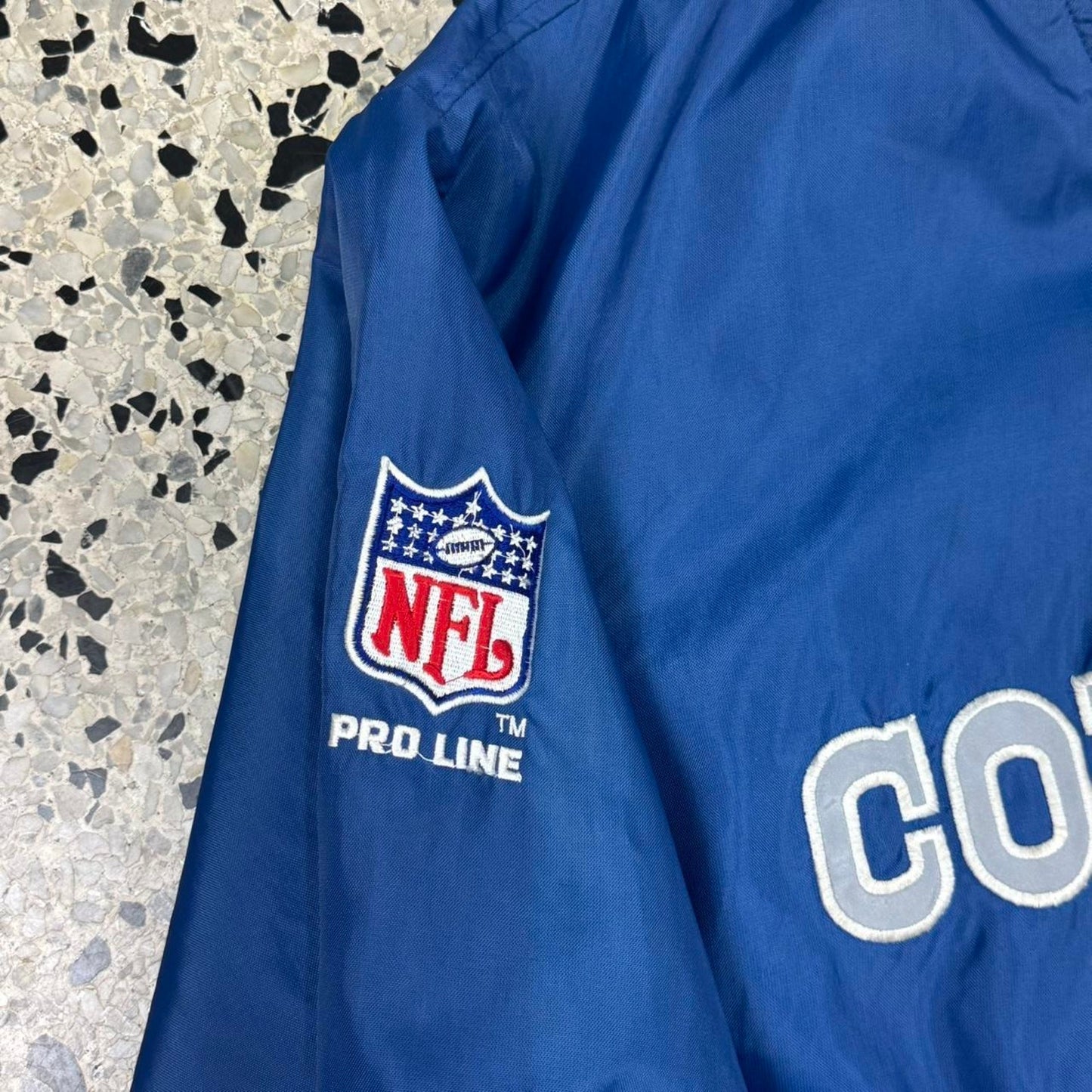 VINTAGE 90S NFL PRO LINE BY STARTER COWBOYS V-NECK SWEATSHIRT: