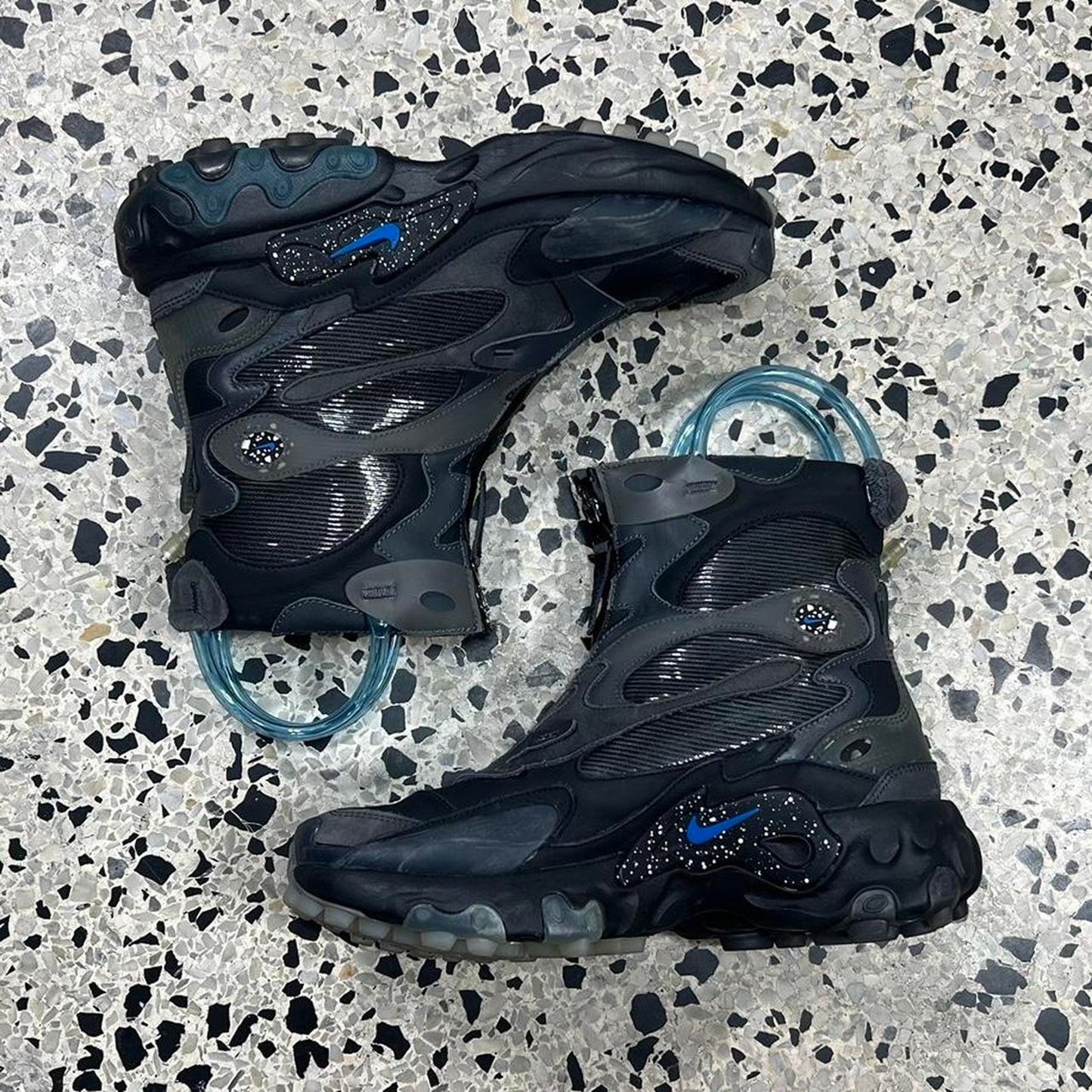 NIKE REACT X UNDERCOVER SPACE COWBOY BOOTS: